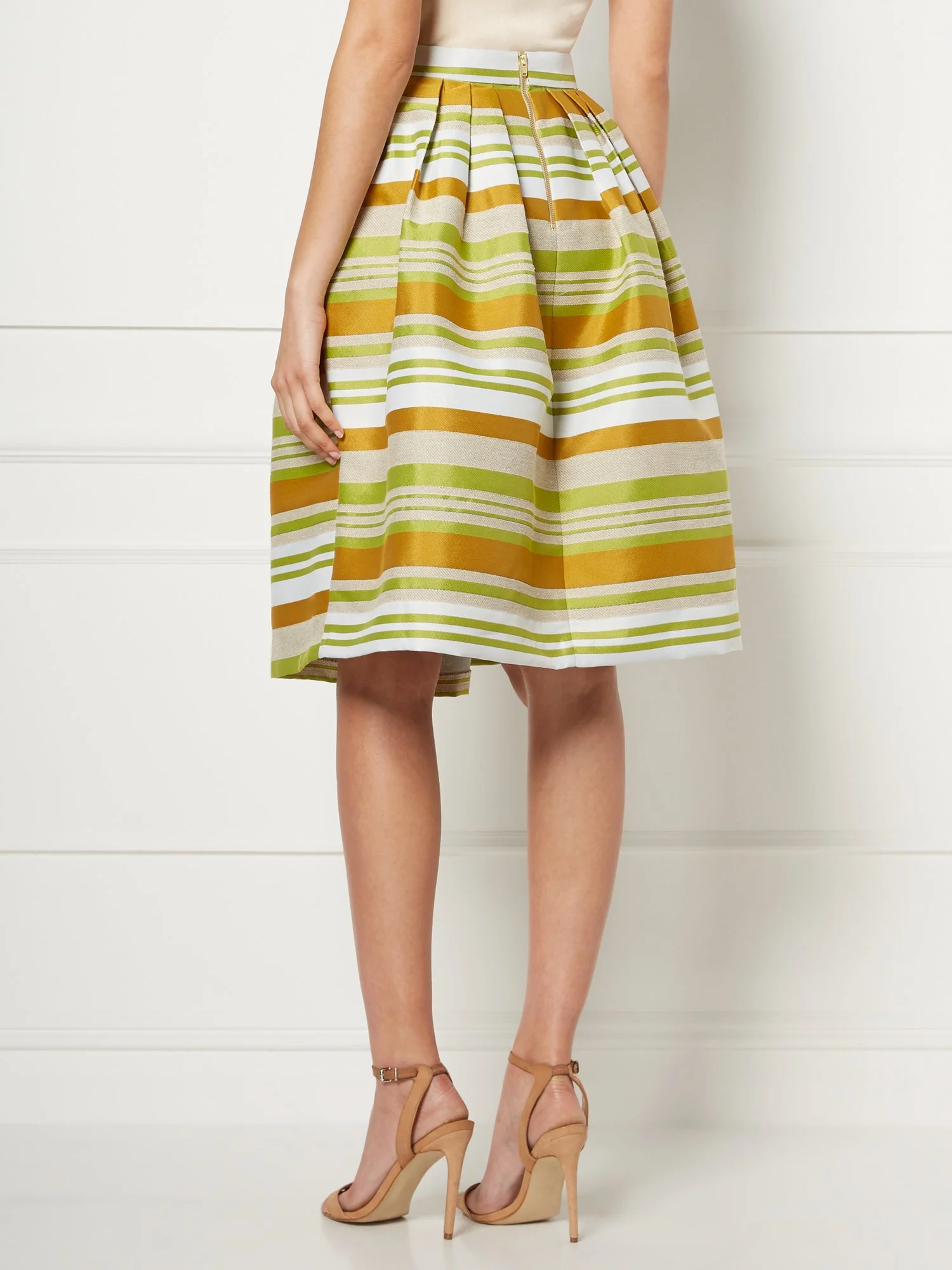 Maddie Stripe Skirt - Eva Mendes Fiesta Collection - Image 3