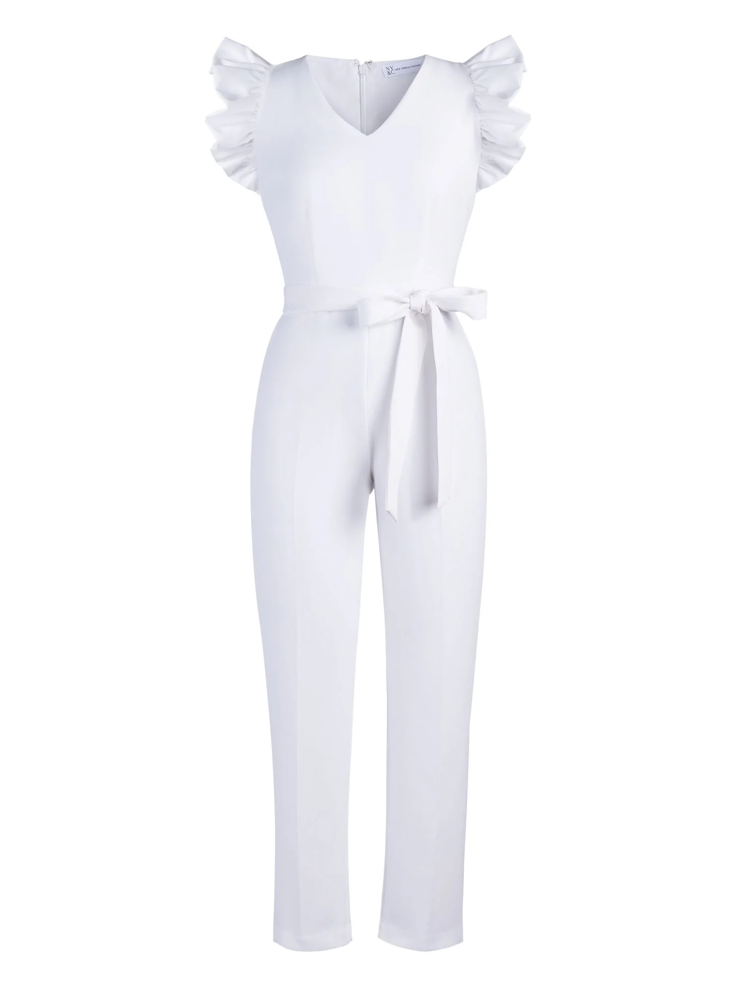 Madie Ruffled-Sleeve Jumpsuit - Image 2