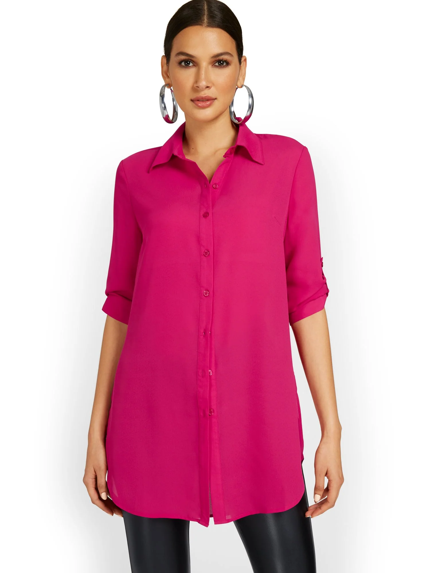 Madison Oversized Tunic Shirt - Image 12
