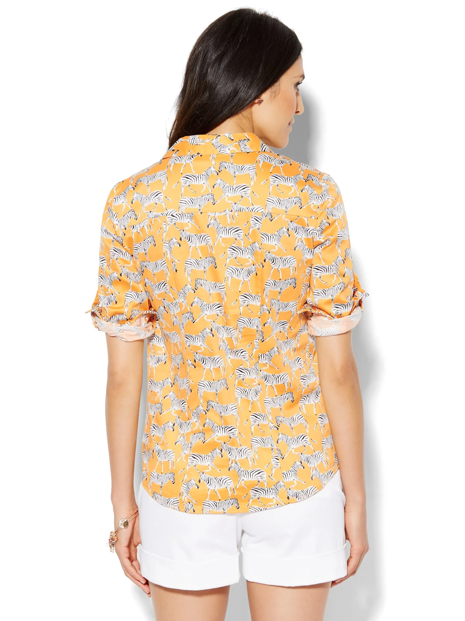 Madison Shirt - Zebra Print - 7th Avenue - Image 3