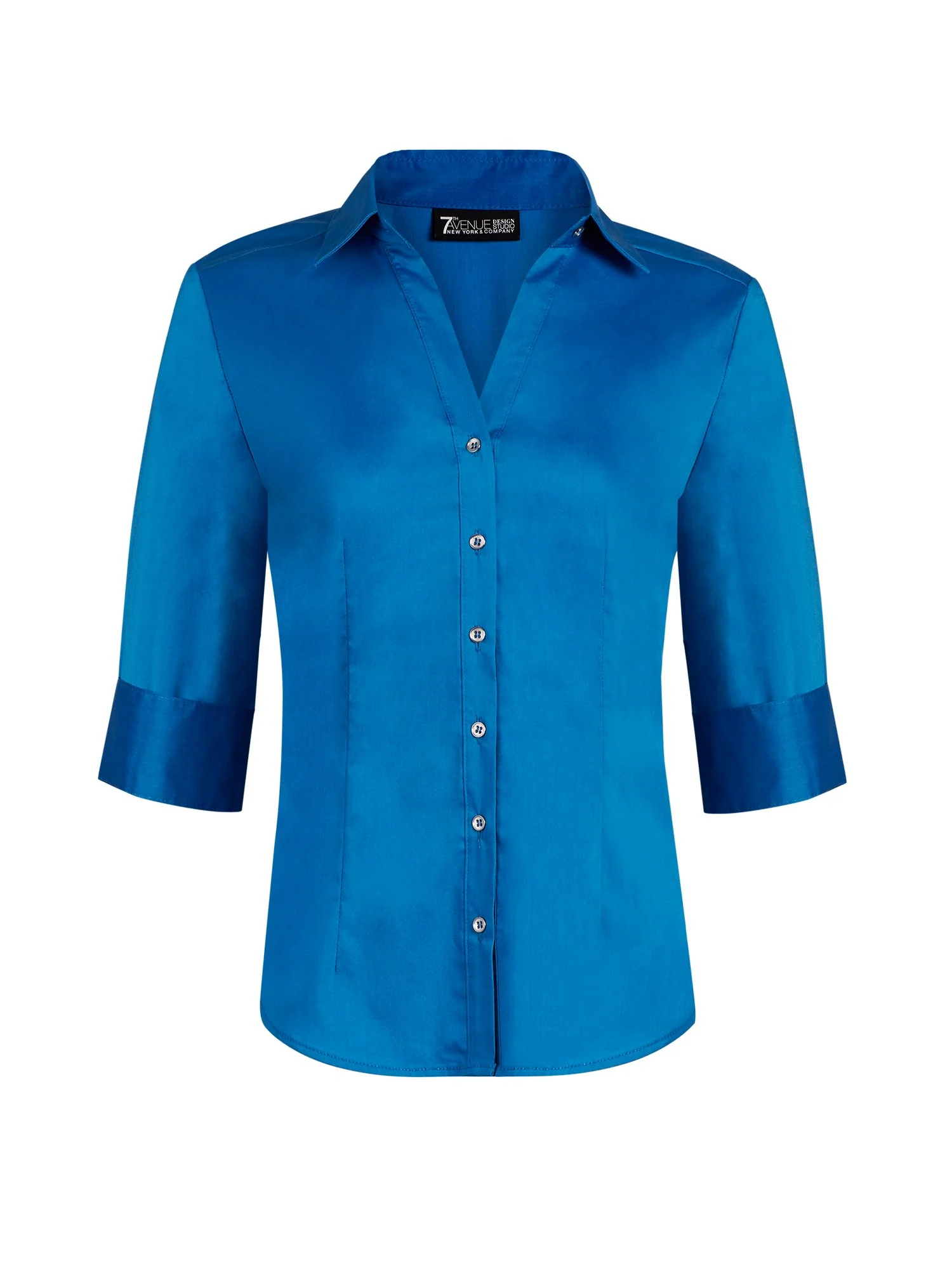 Madison Stretch Shirt - Secret Snap - 7th Avenue - Image 27
