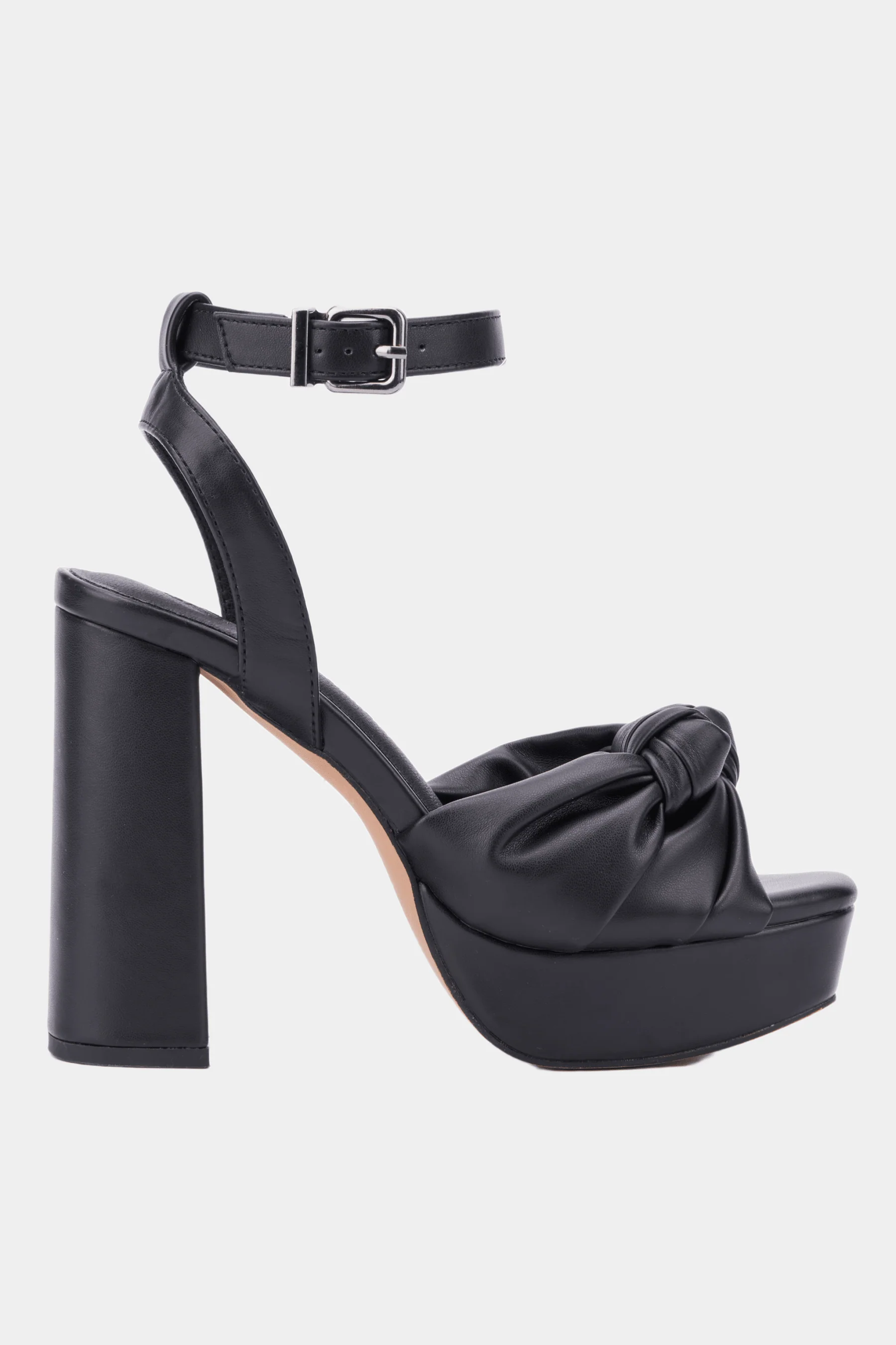 Mai Knotted Platform Block Heel - Image 2