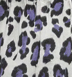 Makena Puff Sleeve Animal Print Fit & Flare Dress - Image 5