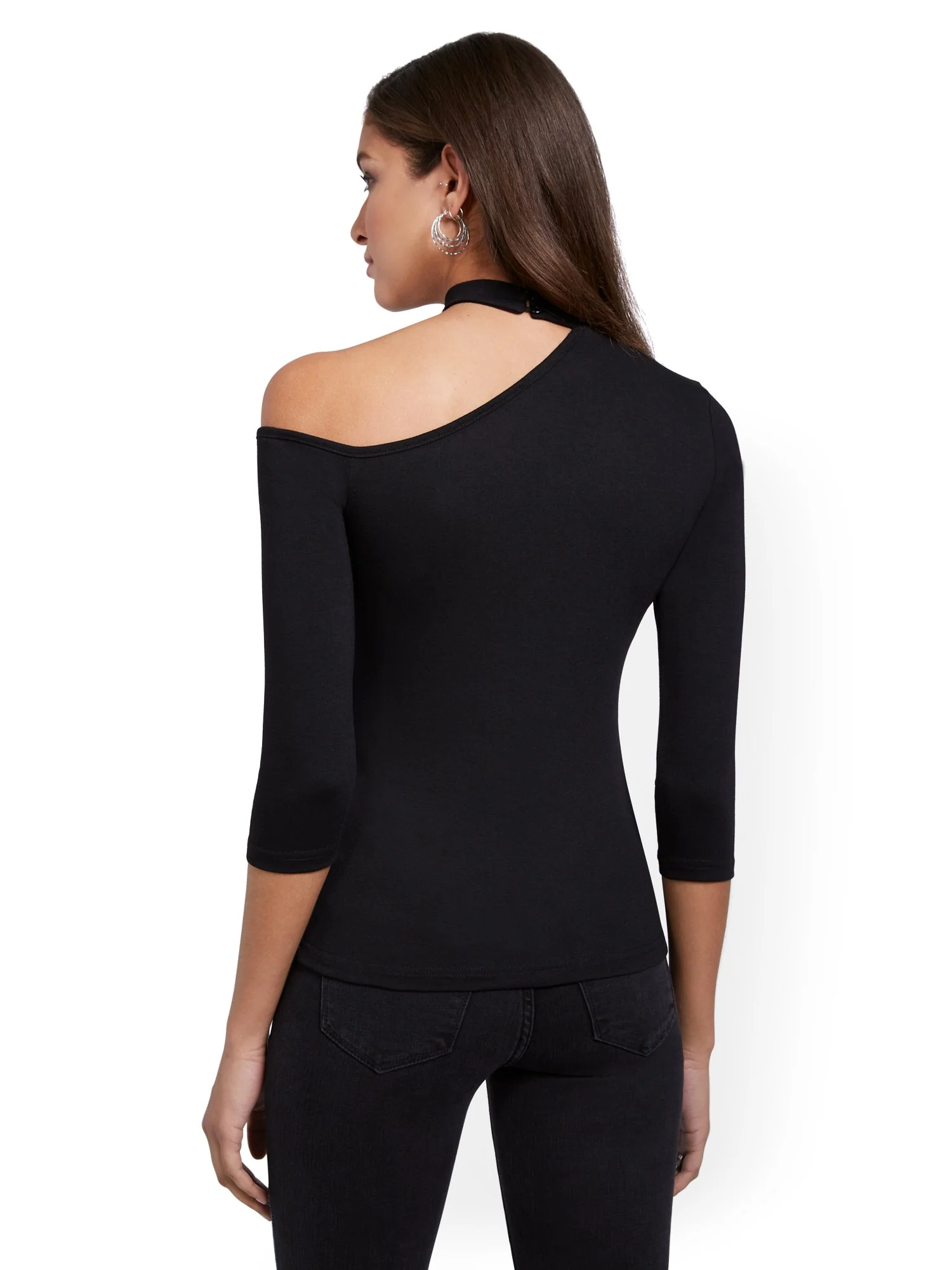 Manhattan Asymmetrical Tee - Image 3