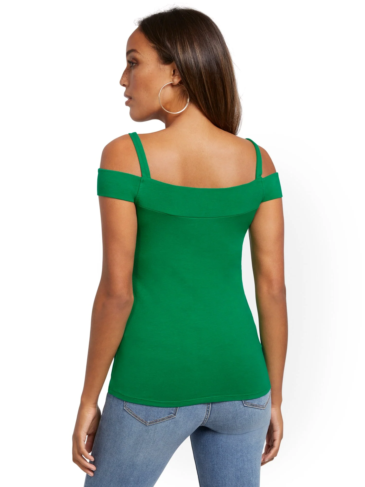 Manhattan Off-Shoulder Tee - Image 12