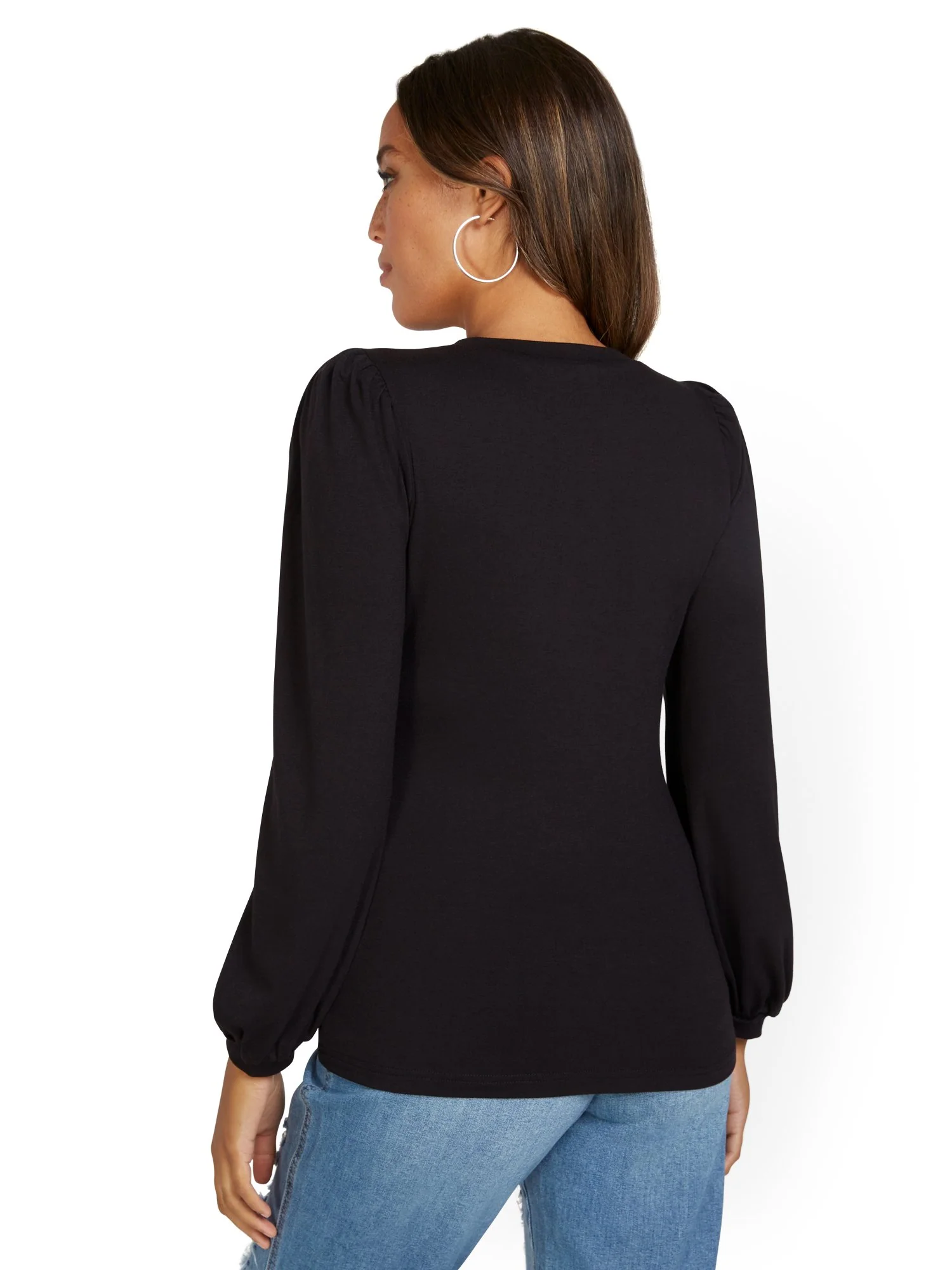 Manhattan Puff Long-Sleeve Tee - Image 3