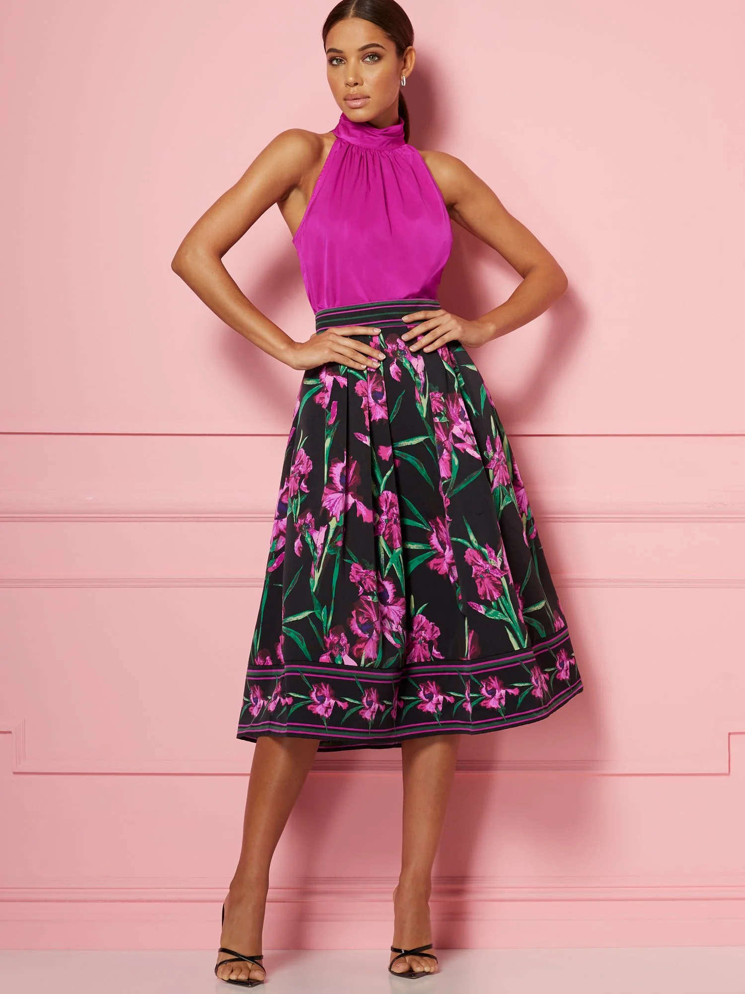 Melba Halter Blouse - Eva Mendes Fiesta Collection - Image 4