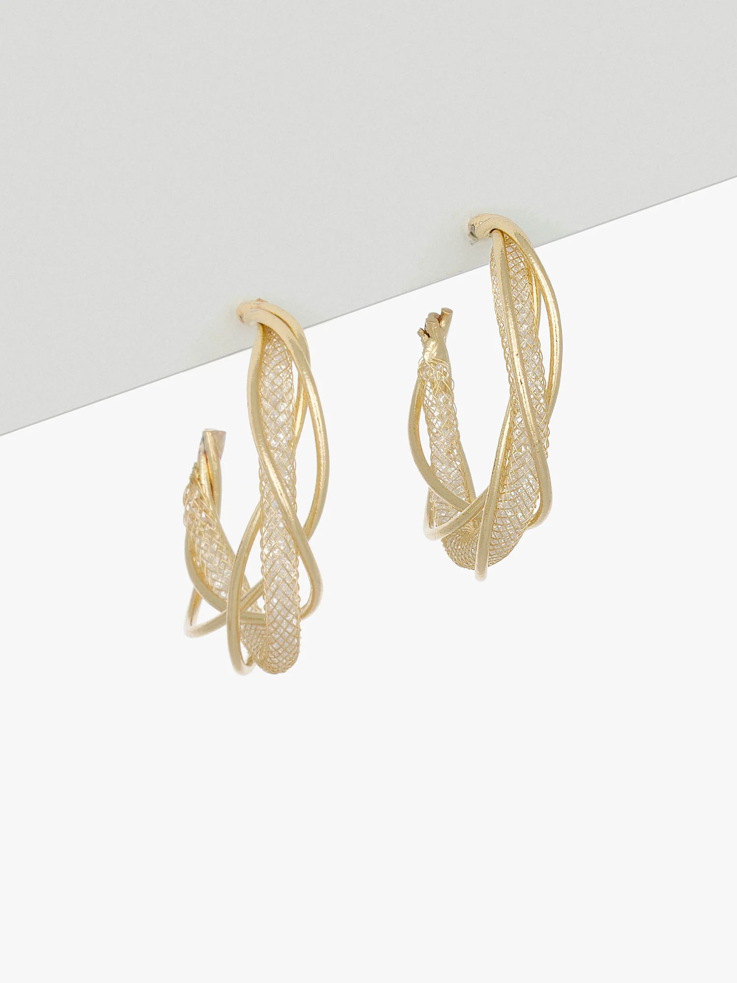 Mesh Wire Wrap Hoops - Image 2