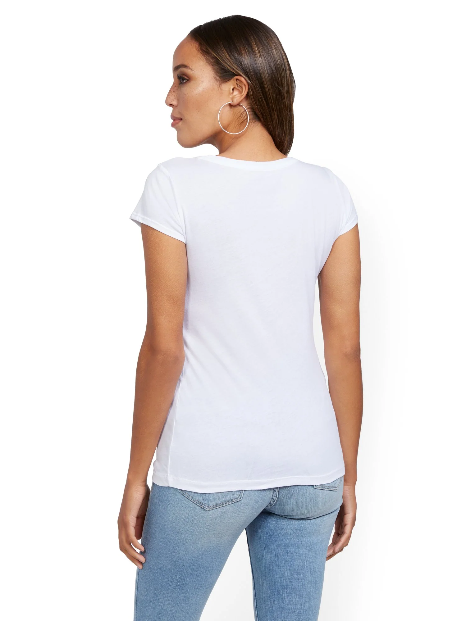 Metallic-Foil 'Better with Rosé' Tee - Image 3