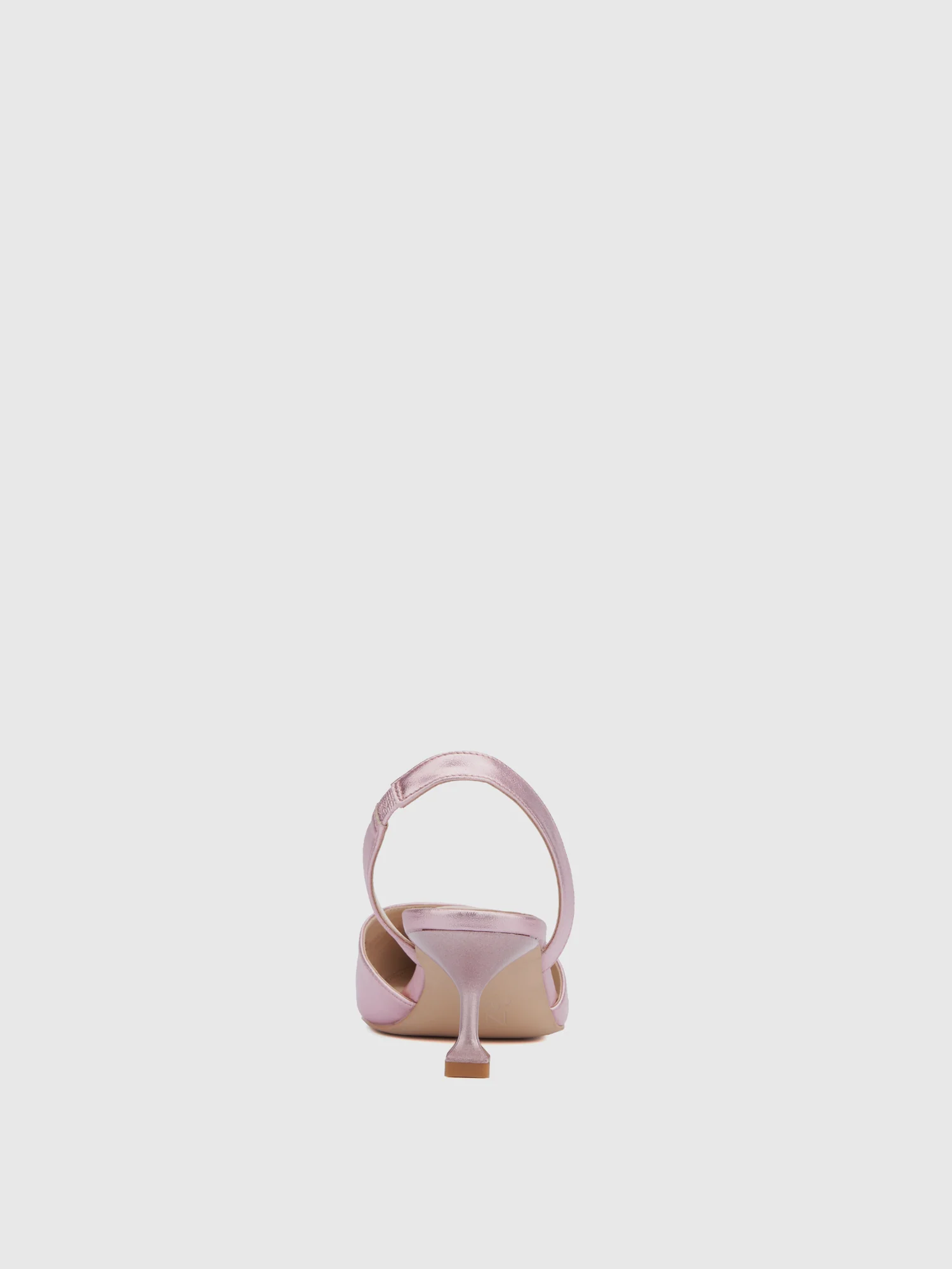 Metallic Kitten Heel Pump - Image 4