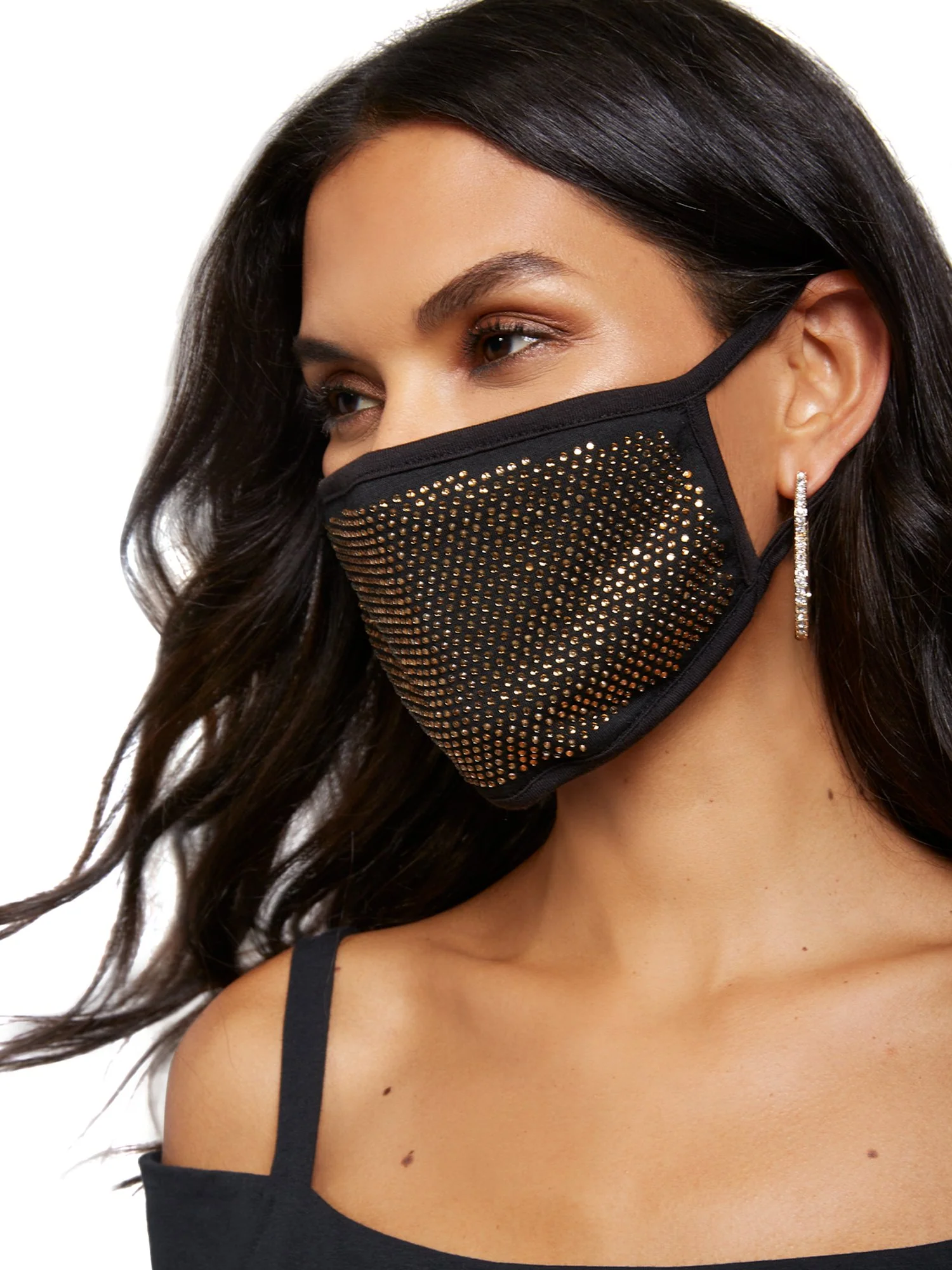 Metallic-Print Face Mask - Image 2