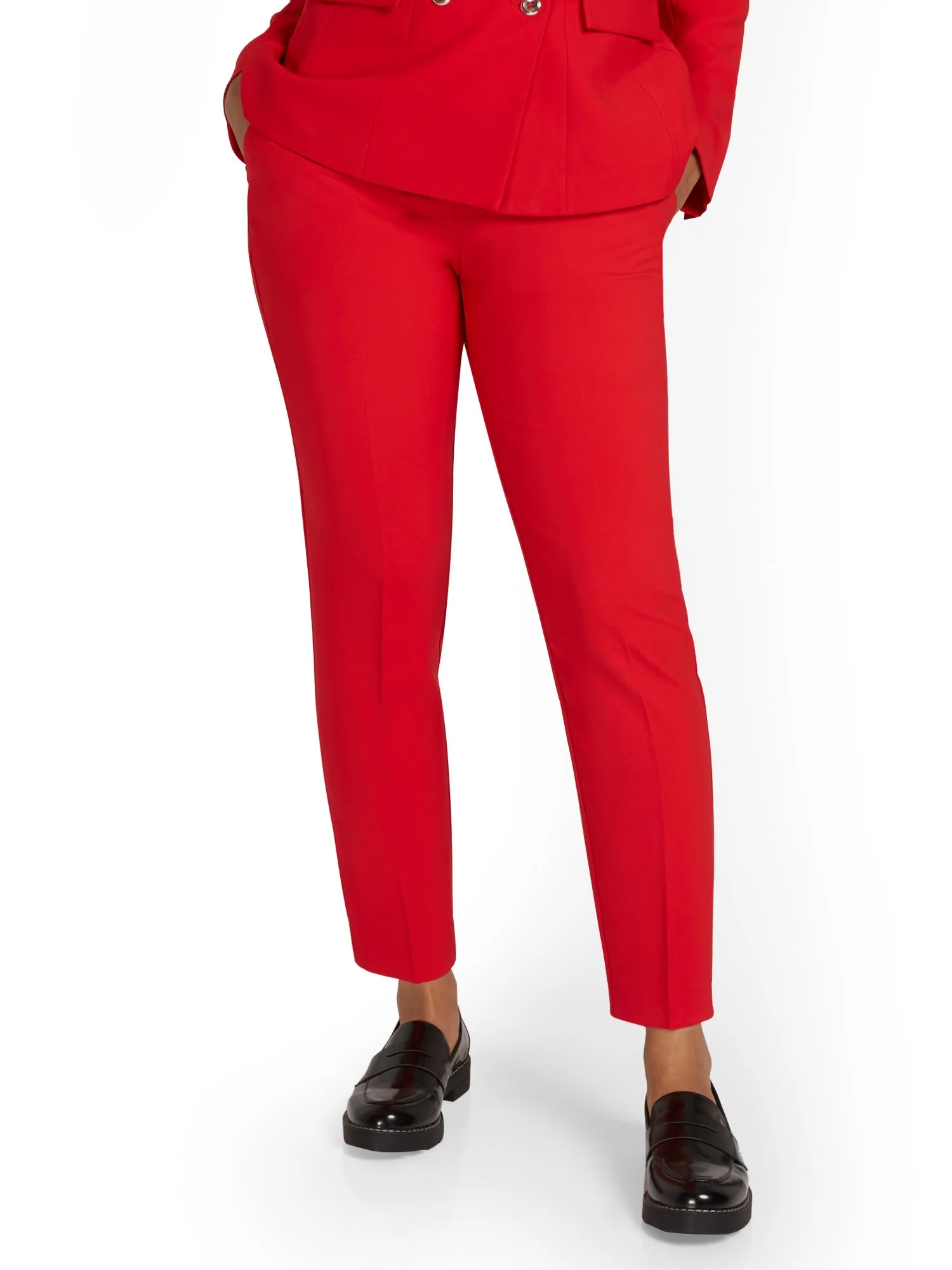 Mid-Rise Ankle Pant - Premium Stretch - Image 6