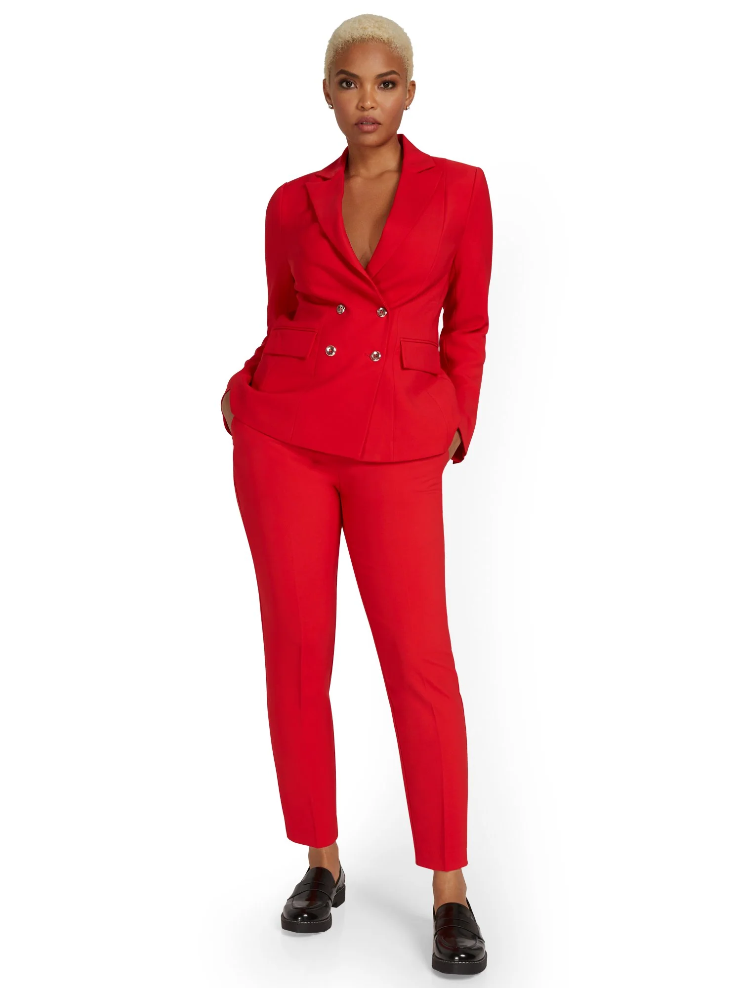 Mid-Rise Ankle Pant - Premium Stretch - Image 8
