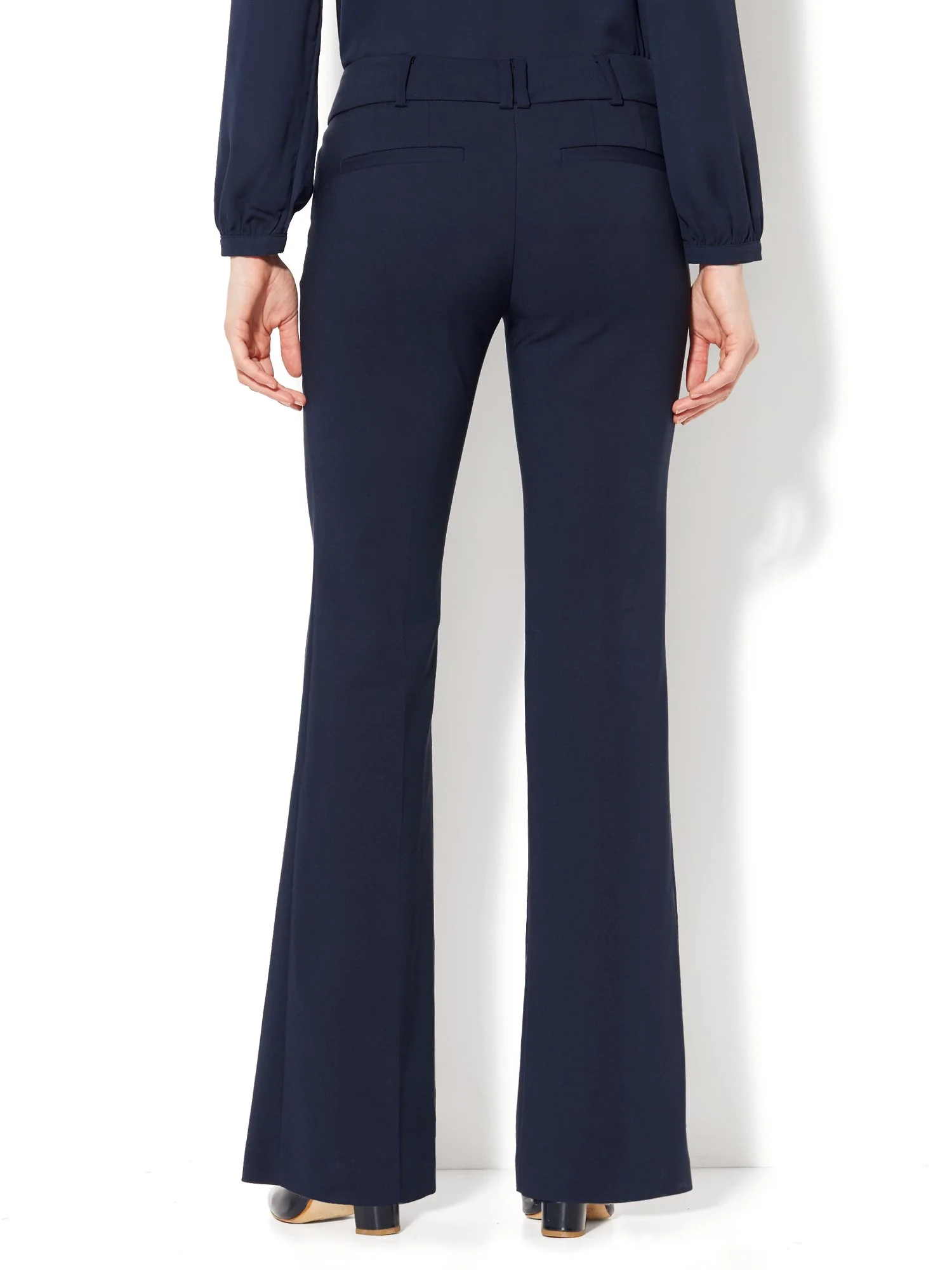 Mid-Rise Bootcut Pant - All-Season Stretch - 7th Avenue - Image 13