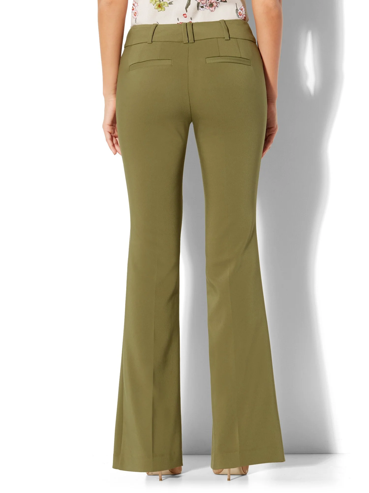 Mid-Rise Bootcut Pant - All-Season Stretch - 7th Avenue - Image 18
