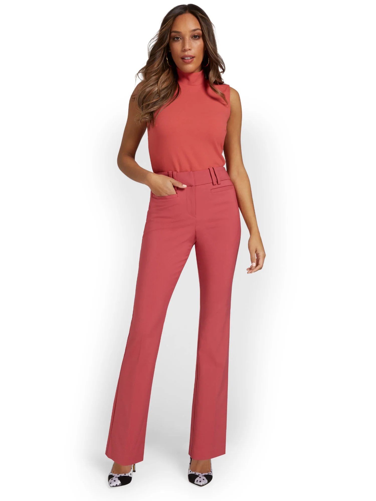 Mid-Rise Modern Bootcut Pant - All-Season Stretch - Image 12