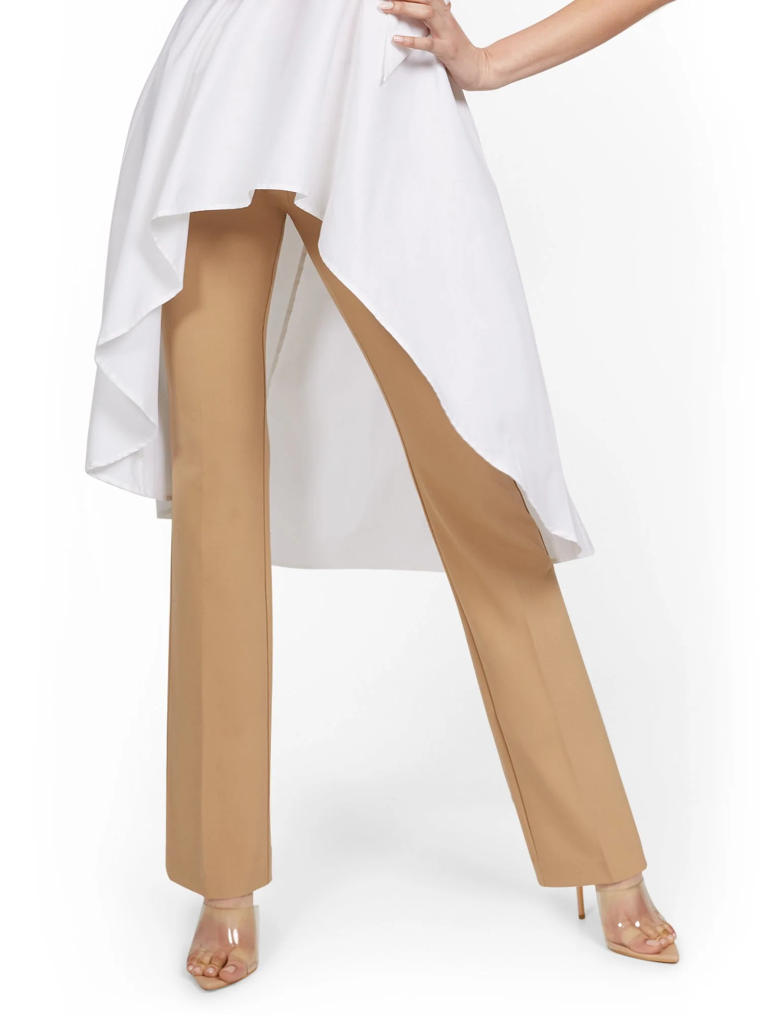 Mid-Rise Modern Fit Barely Bootcut Pant  - Essential Stretch - Image 32