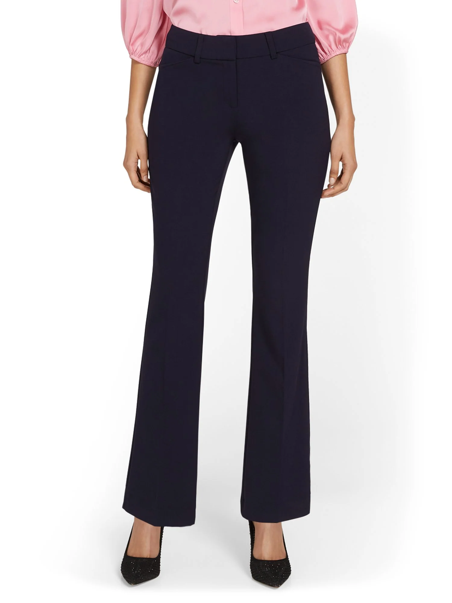 Mid-Rise Modern Fit Bootcut Pant - Essential Stretch - Image 34
