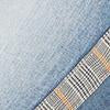 Mid-Rise Plaid-Trim Slim Boyfriend Jeans - Image 6