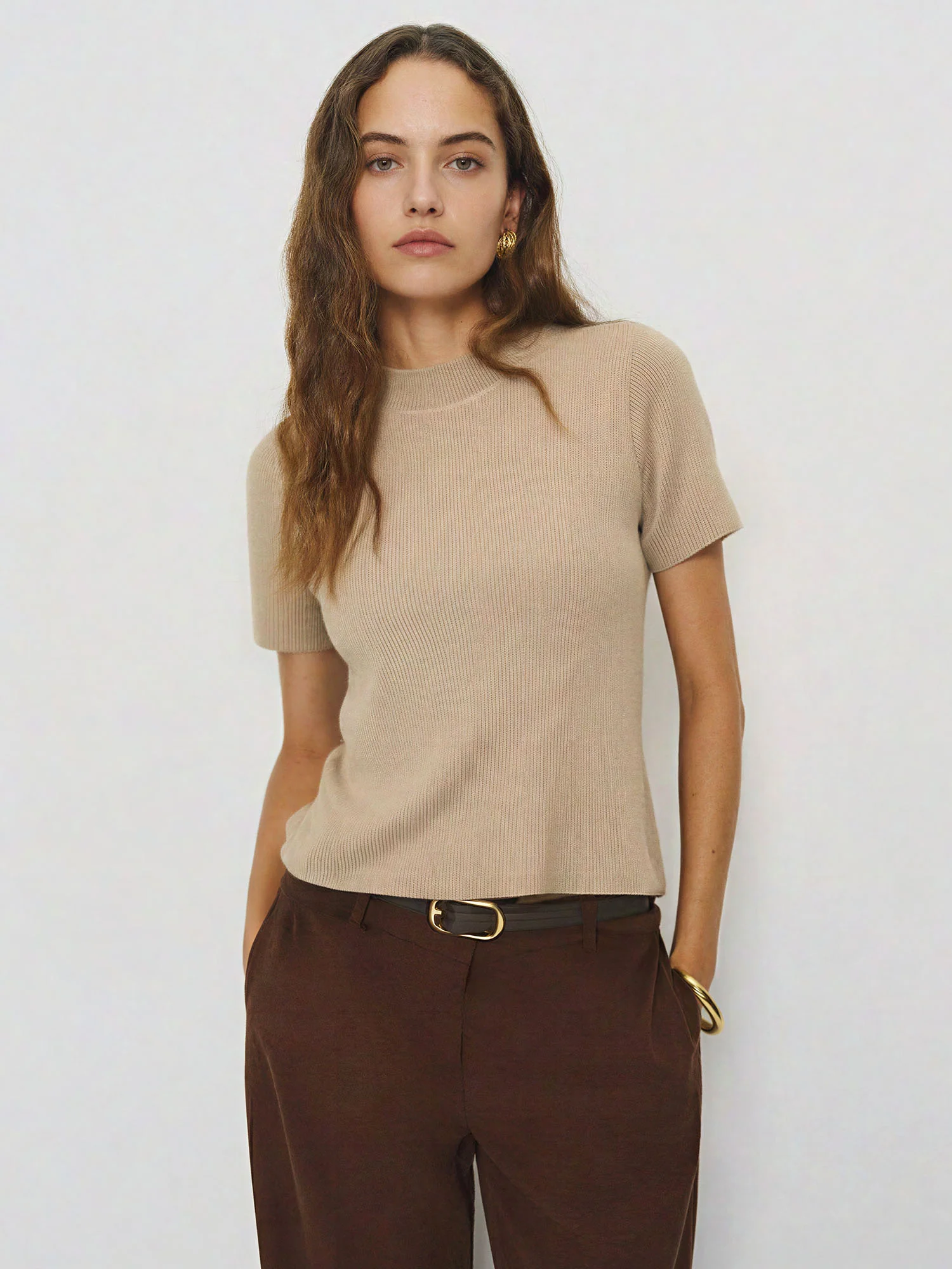 Mockneck Knit Top - Image 6