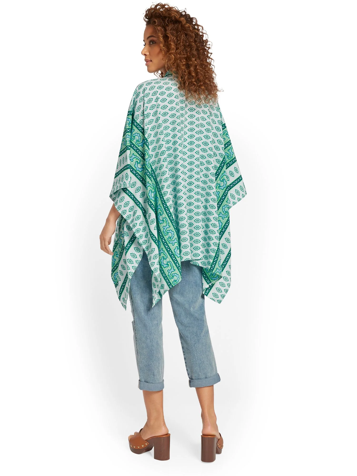 Justin Taylor Mixed-Print Kimono - Brands We Love - Image 3