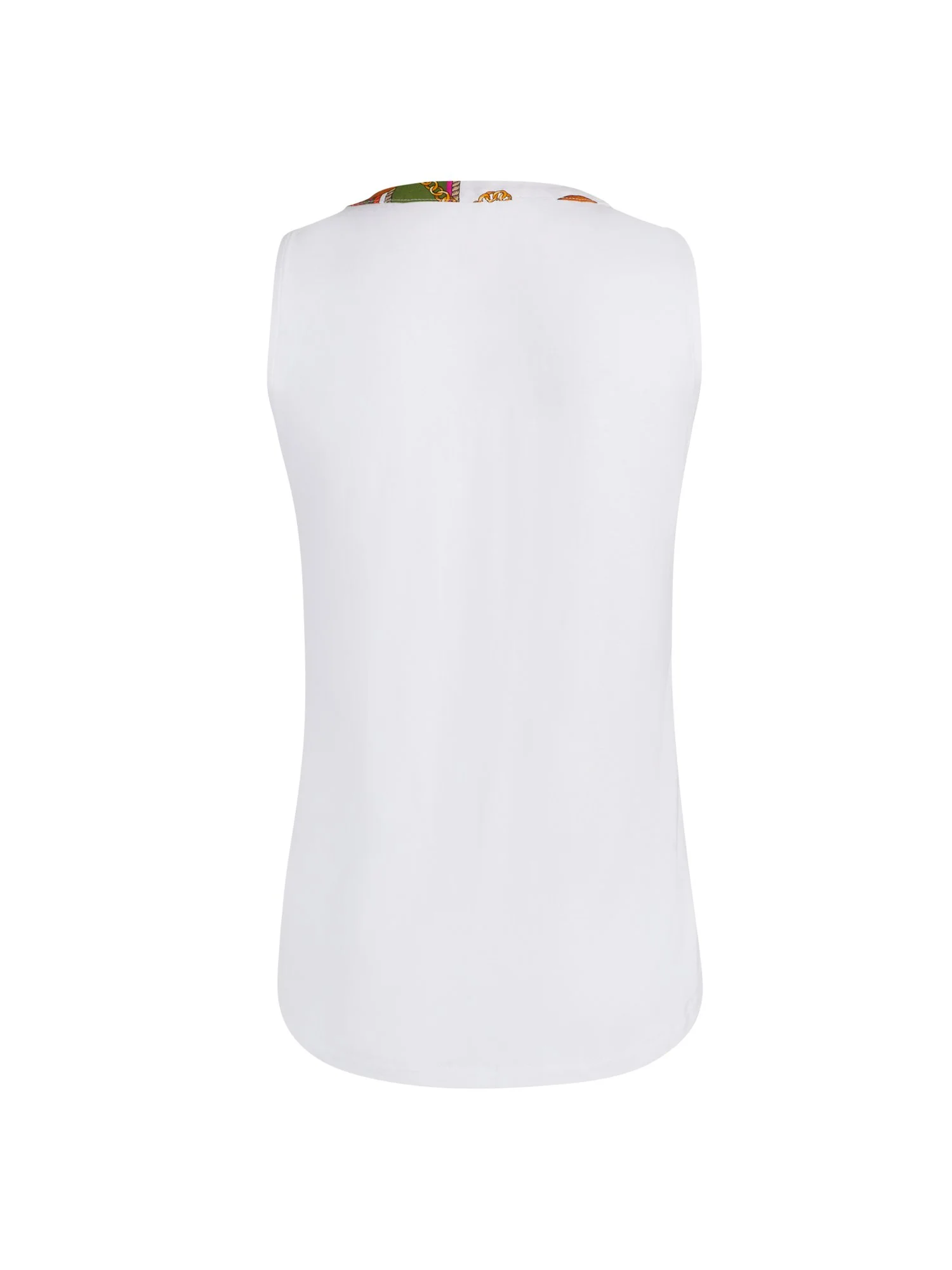 Mixed-Print Sleeveless Top - Image 3