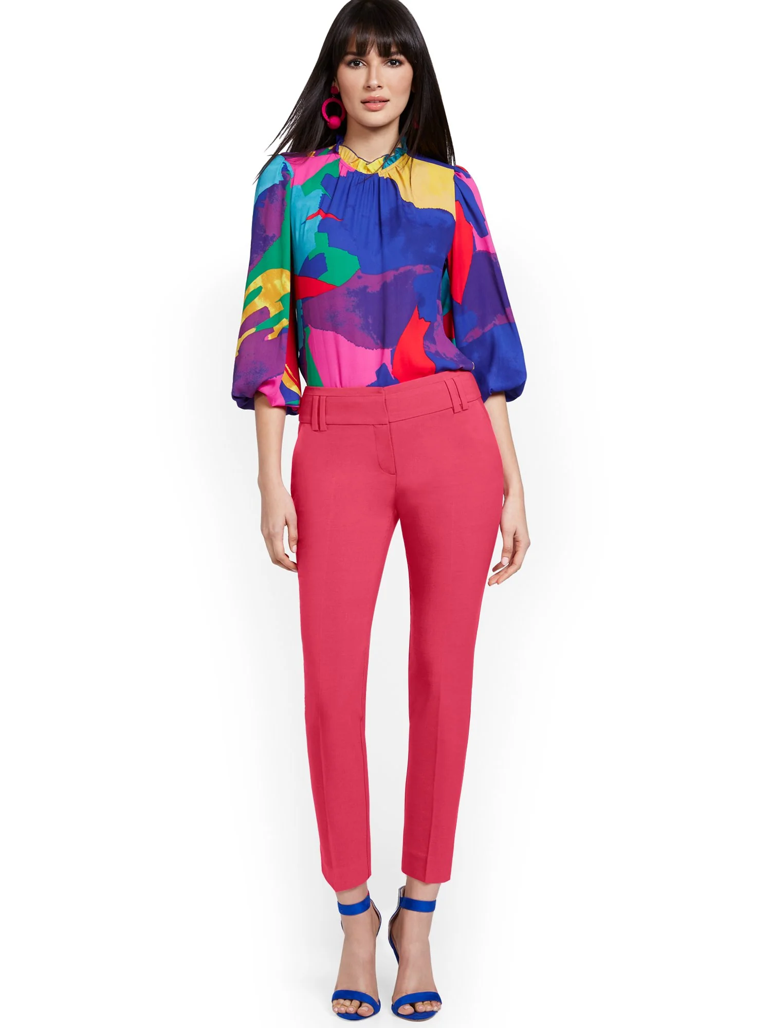 Modern Fit Ankle Pant - Essential Stretch - Image 33