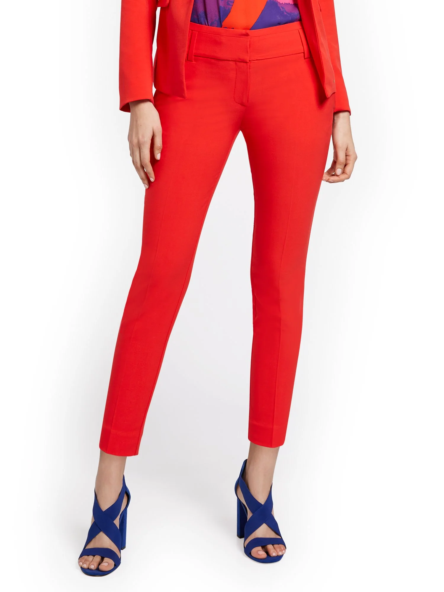 Modern Fit Ankle Pant - Essential Stretch - Image 39