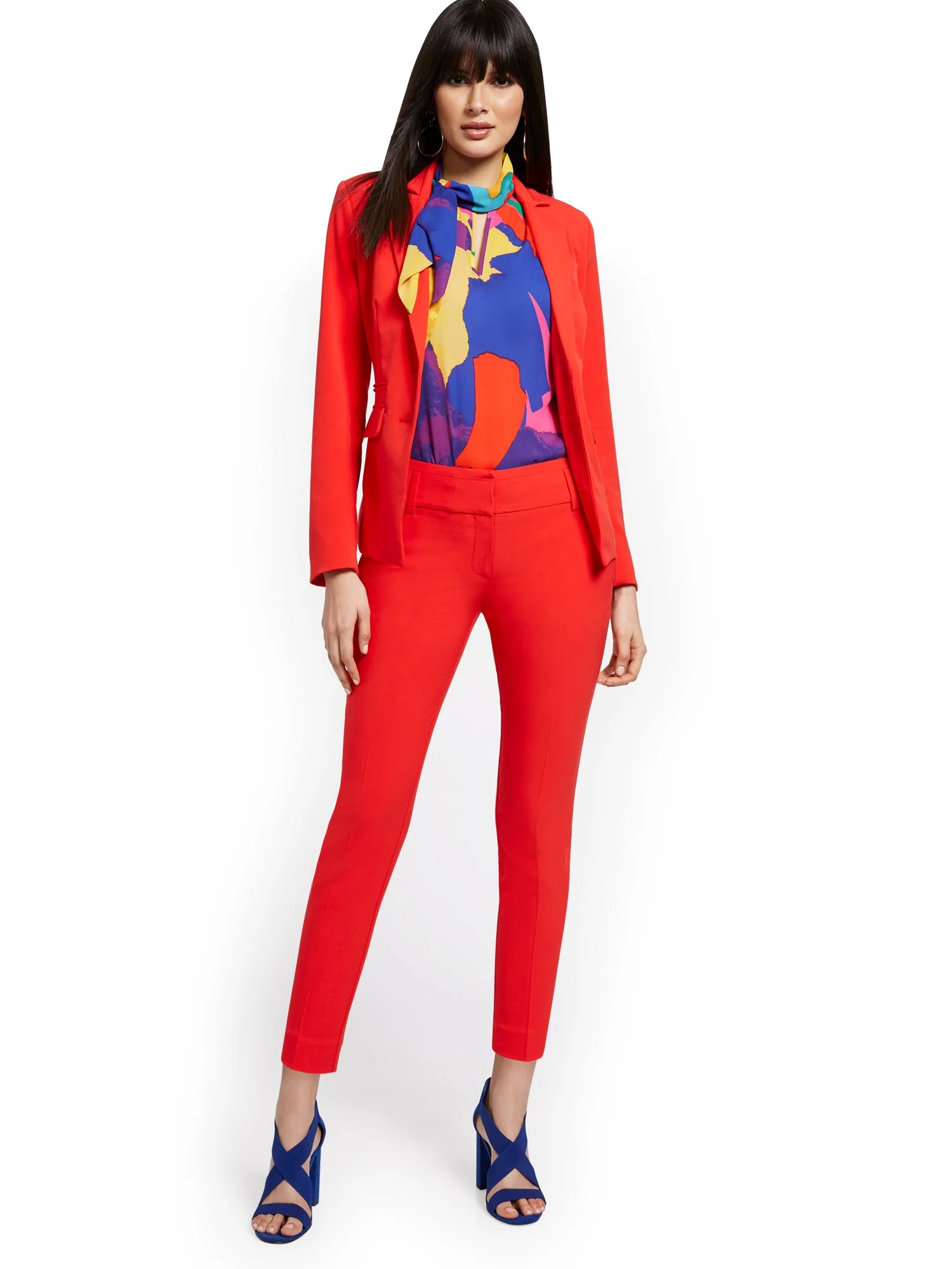 Modern Fit Ankle Pant - Essential Stretch - Image 40