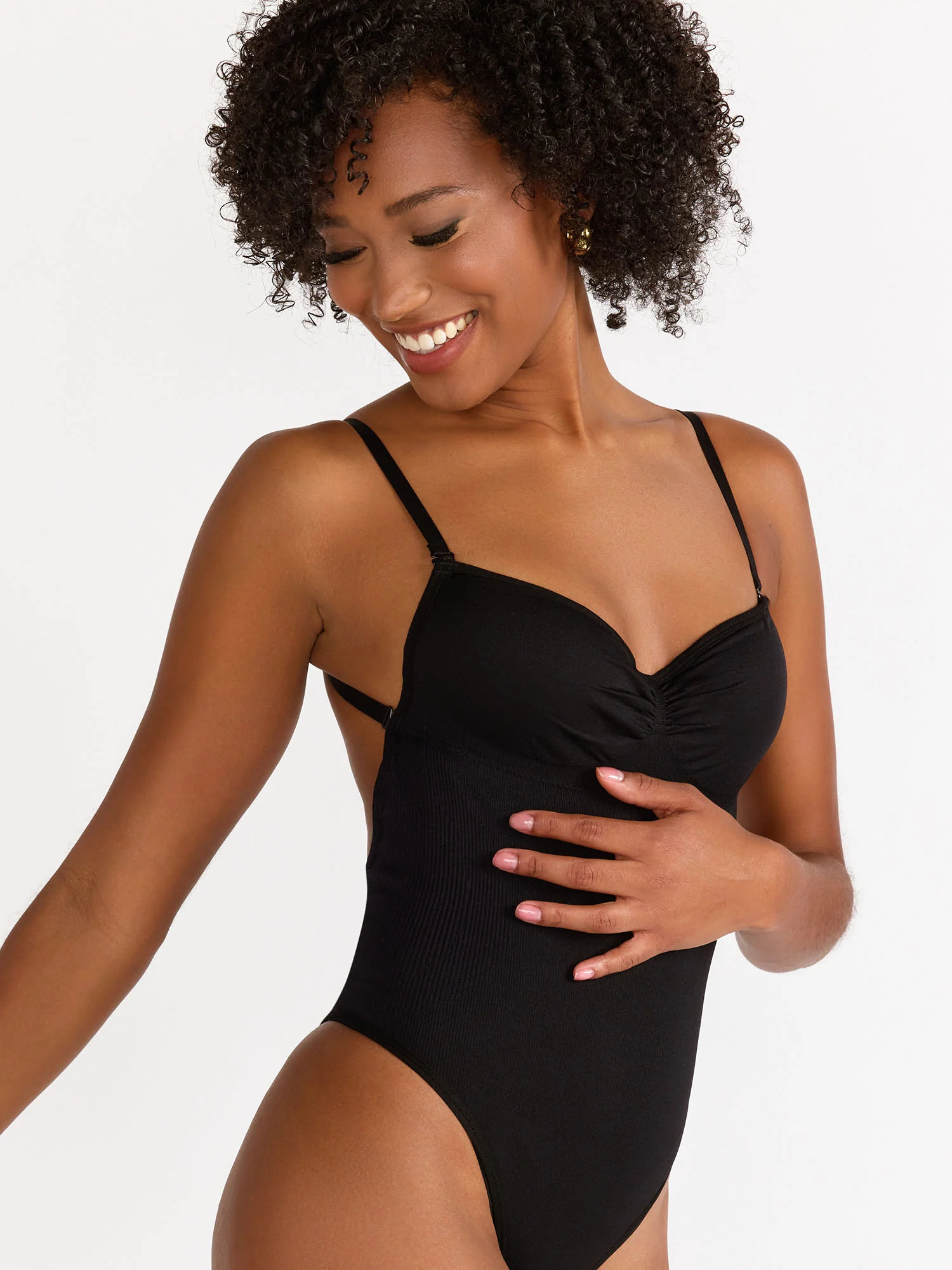 Molded Cup Seamless Bodysuit - Image 5