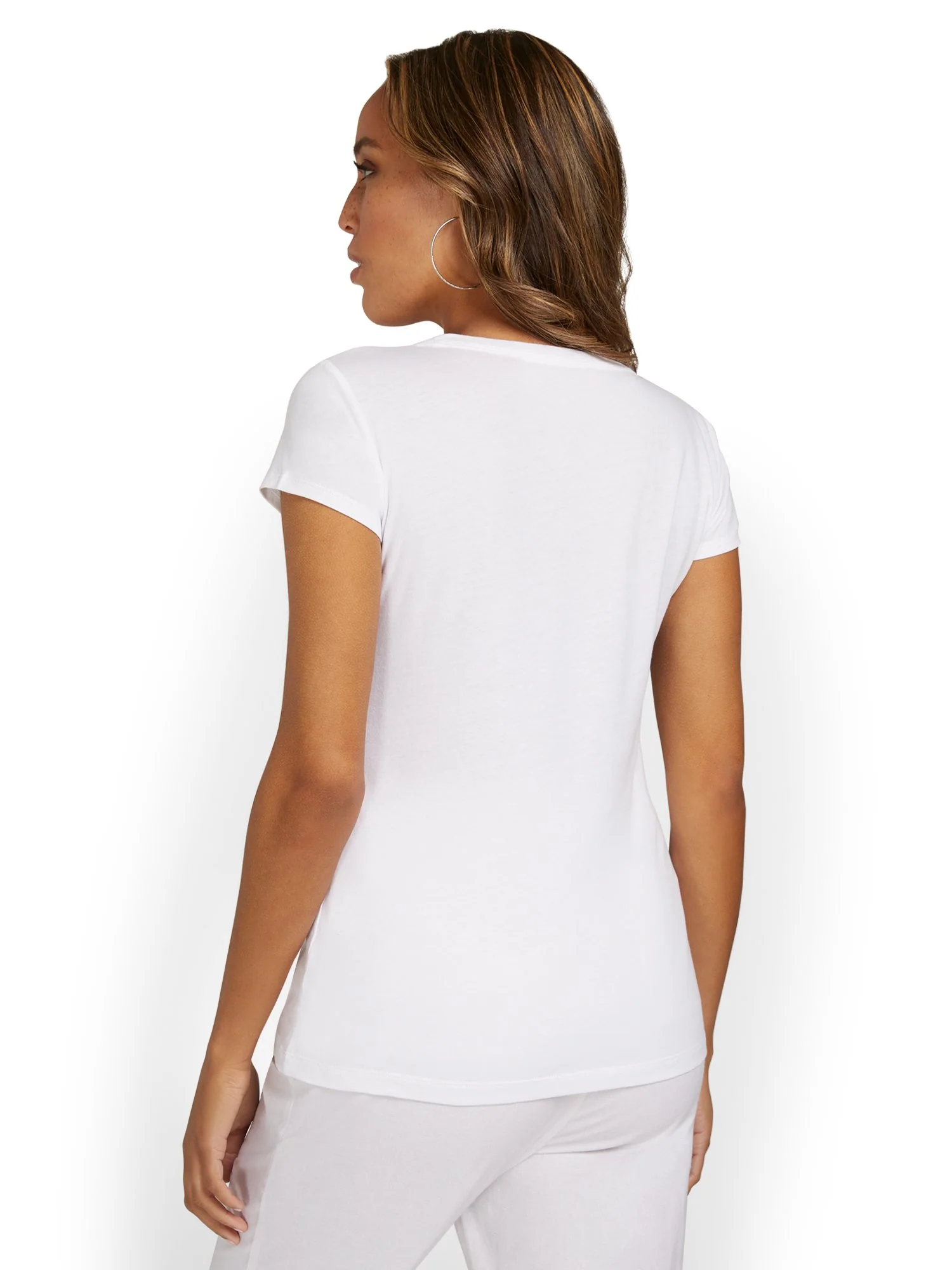 Mom Runs On Coffee & Wine Graphic Tee - Image 3