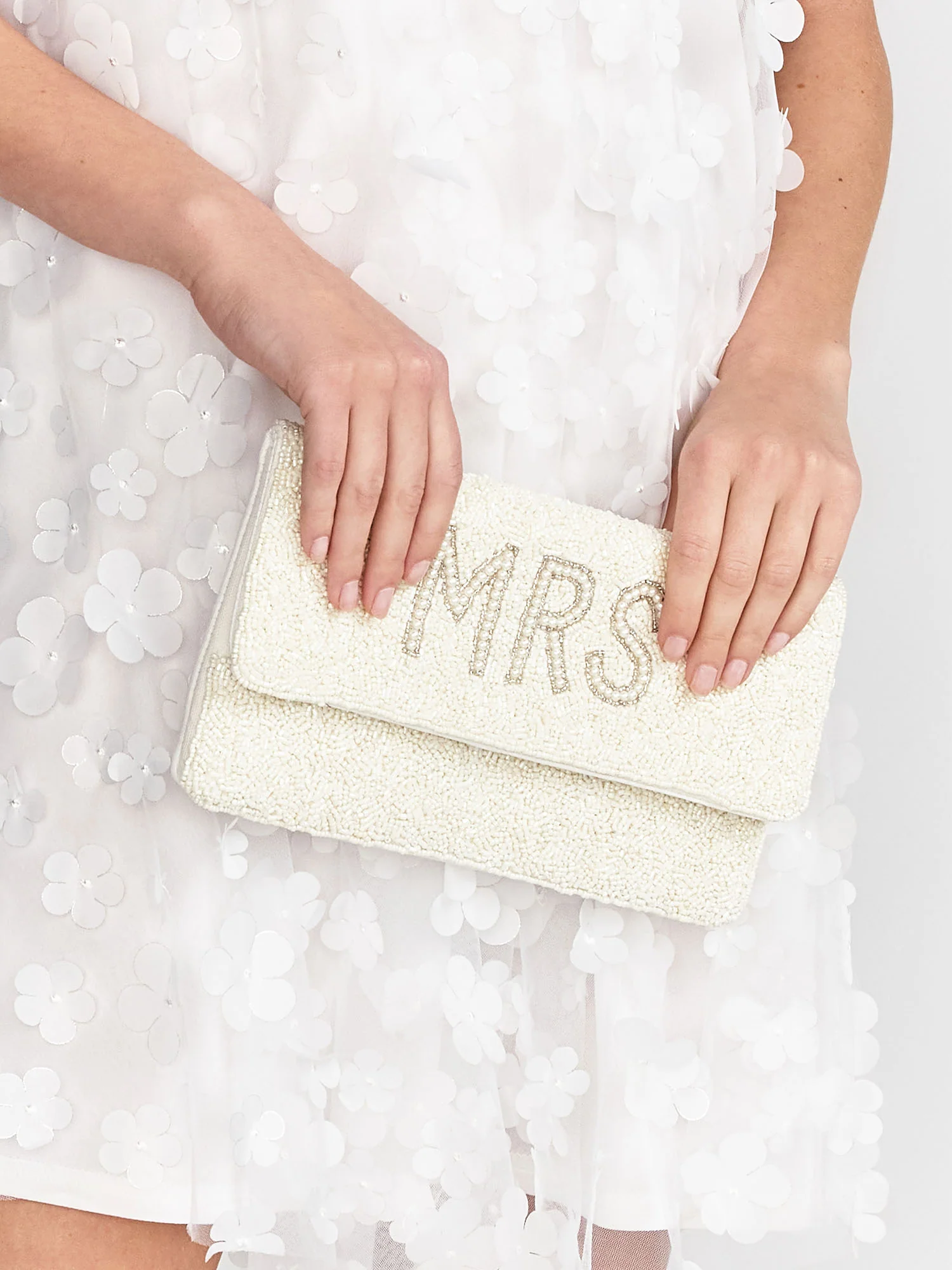 Mrs. Pearl Beaded Clutch - Image 3