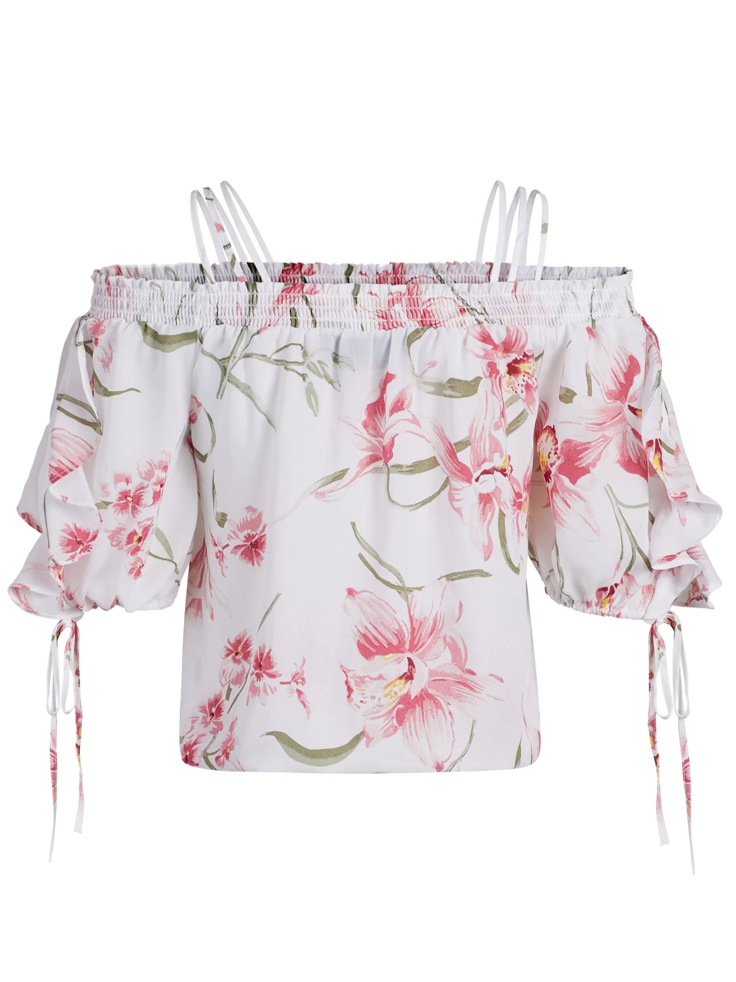 Multi-Strap Blouse - 7th Avenue - Image 3
