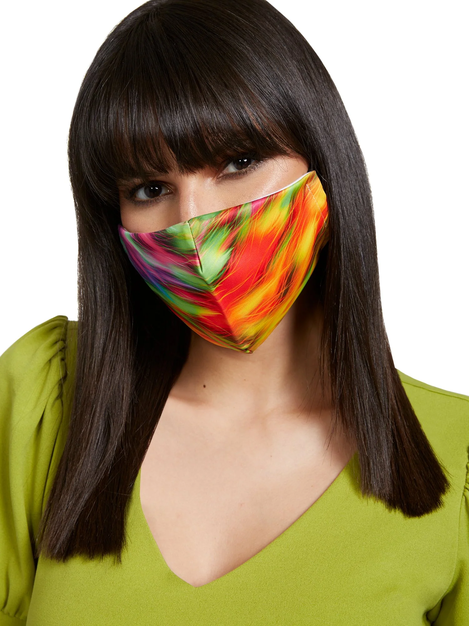 Multicolor Airbrush Face Mask