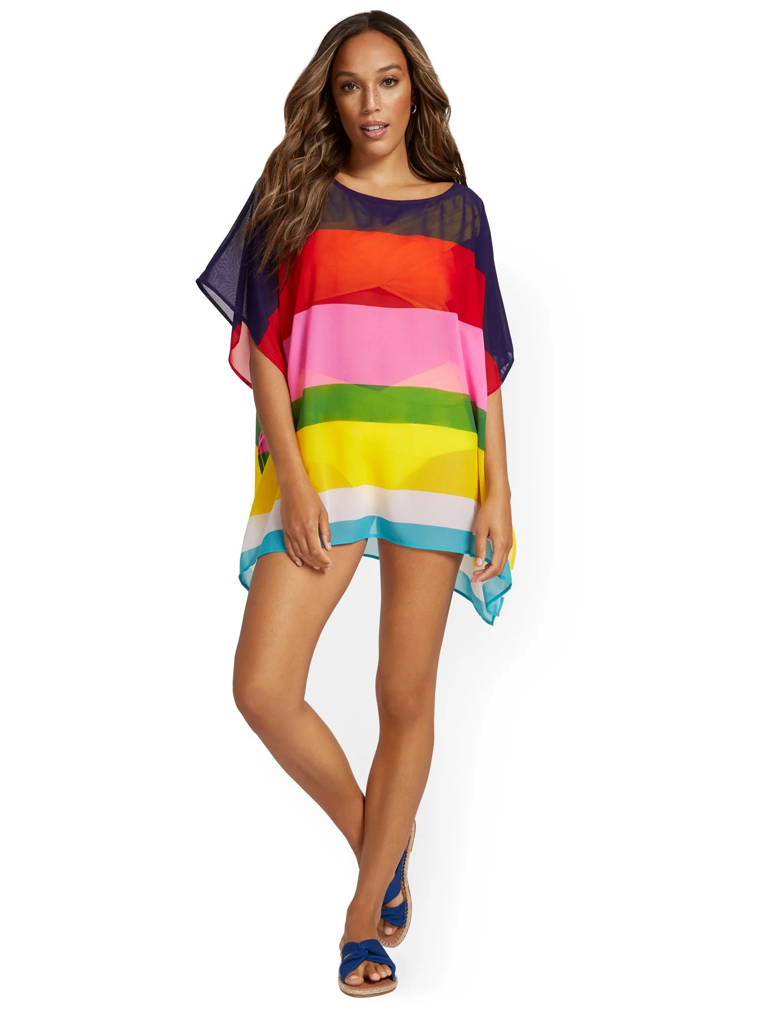 Multicolor Coverup - NY&C Swimwear - Image 2