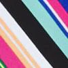 Multicolor Stripe Tiered Hi-Lo Blouse - Image 4