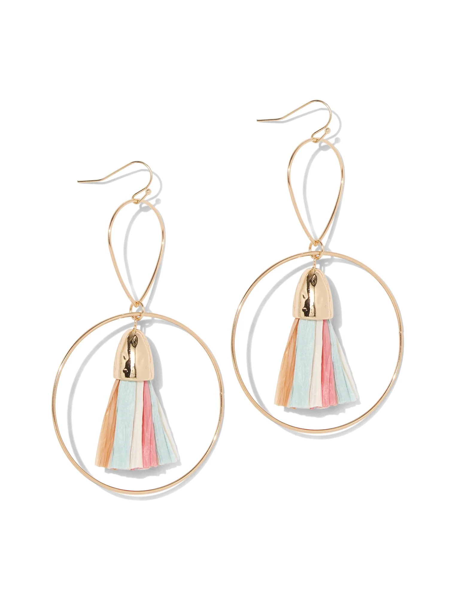Multicolor Tassel Drop Earring