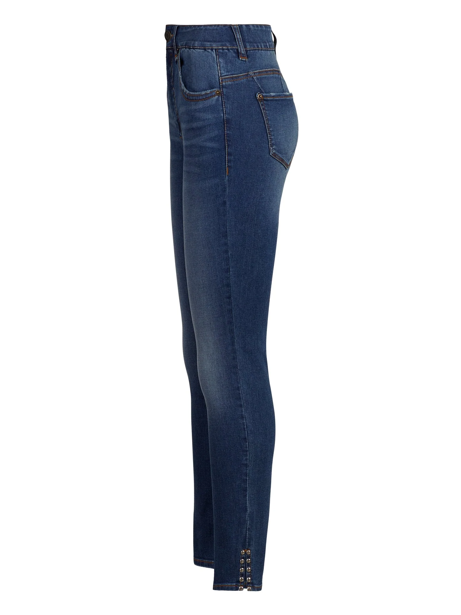 Mya Curvy High-Waisted Sculpting No Gap Super-Skinny Jeans - Image 4