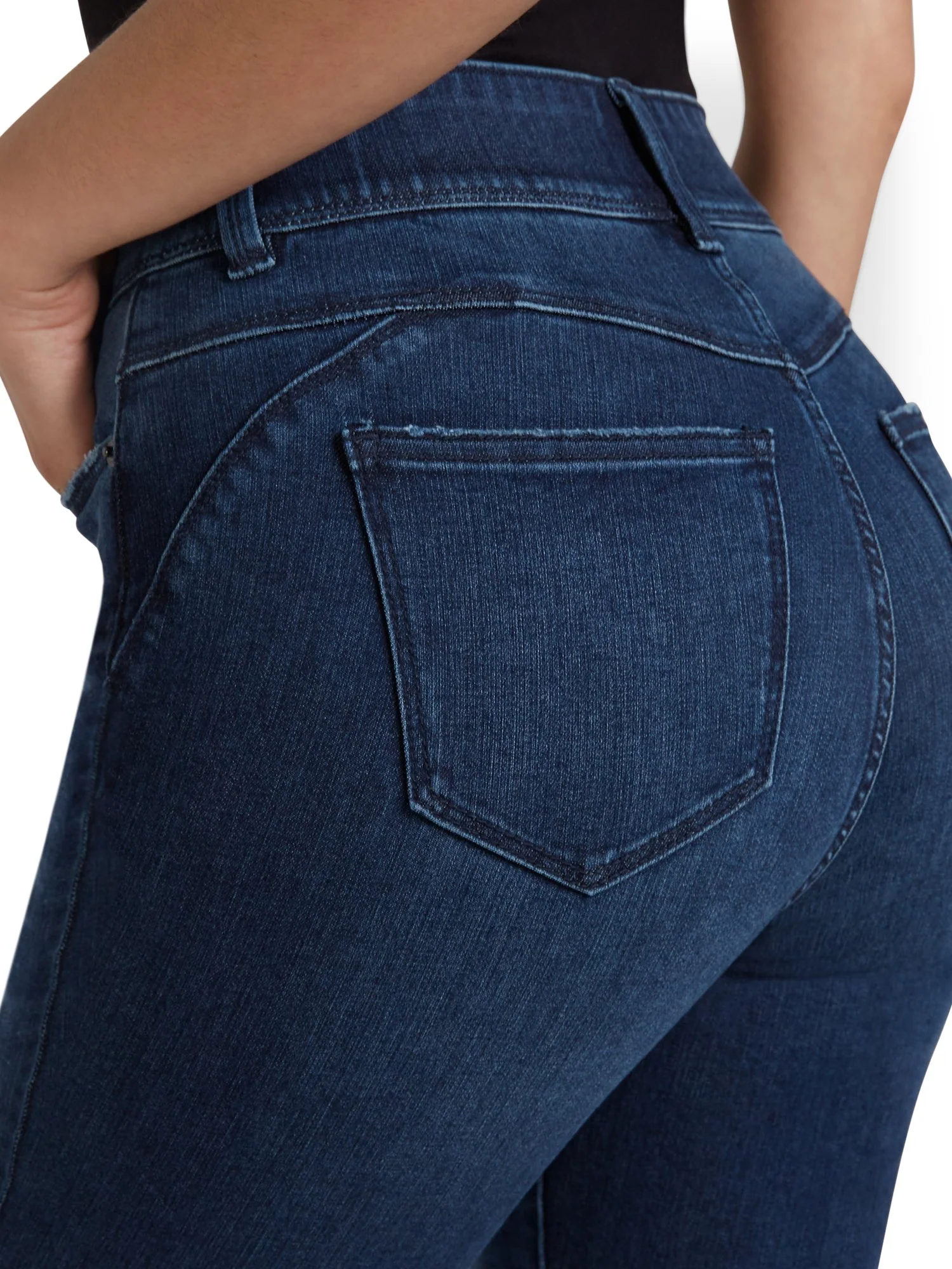 Mya Curvy Ultra High-Waisted Super-Skinny Boost Jeans - Hamilton Wash - Image 5