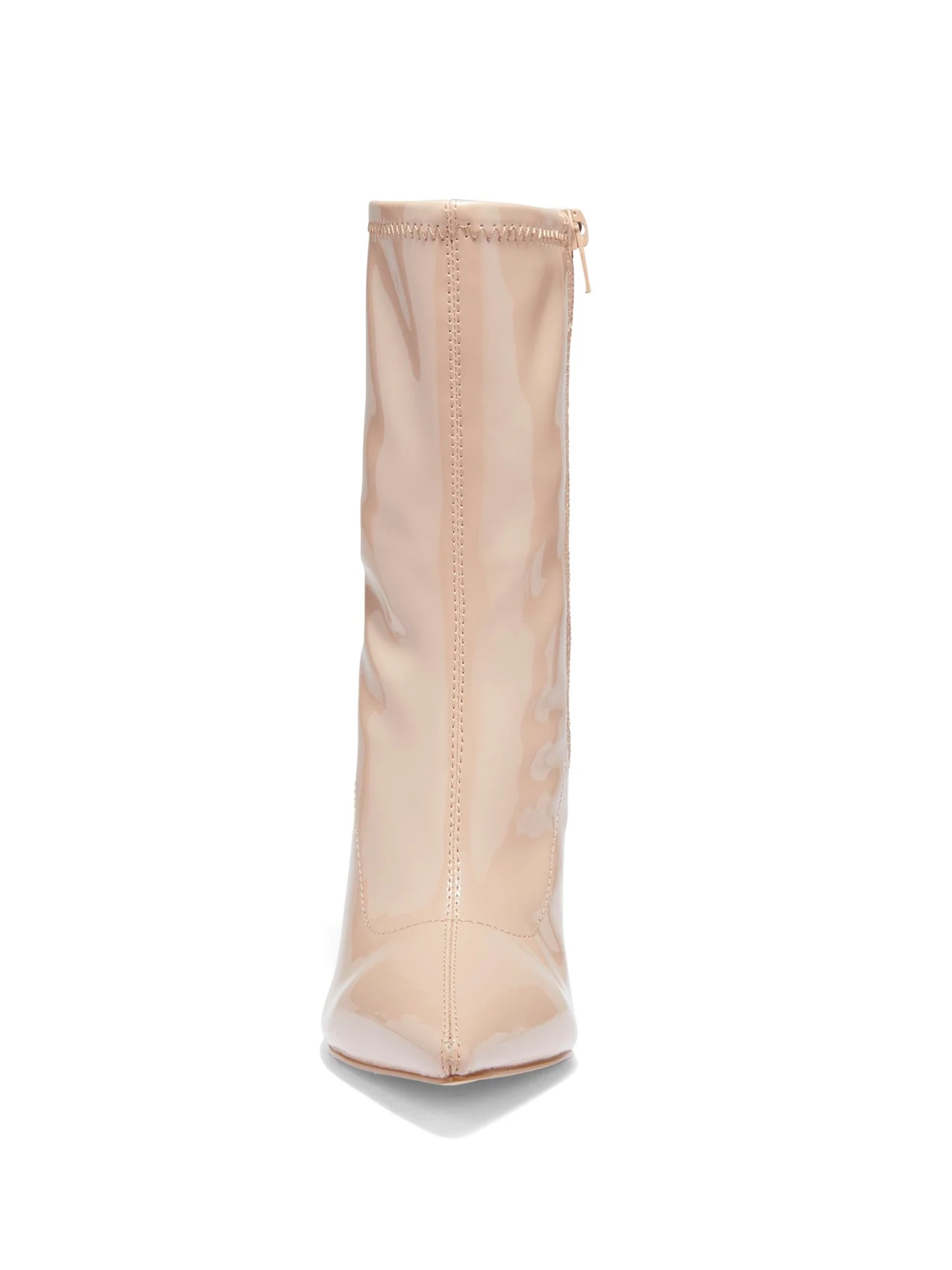 Naomi High-Heel Patent Faux-Leather Bootie - Image 7