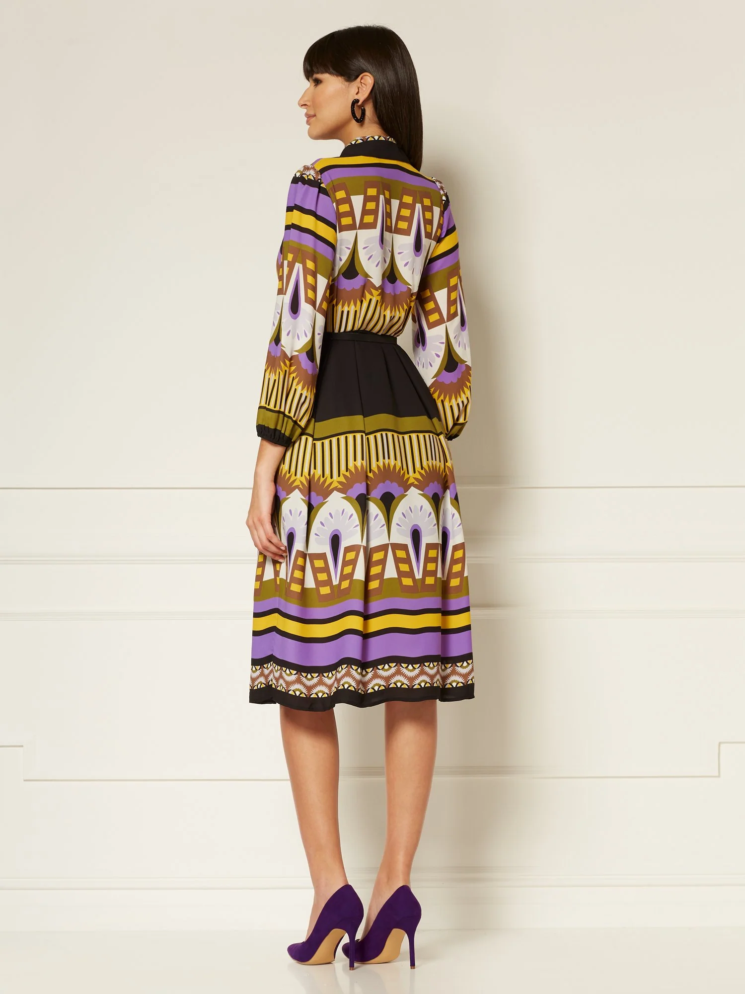 Natalya Shirtdress - Eva Mendes Collection - Image 3