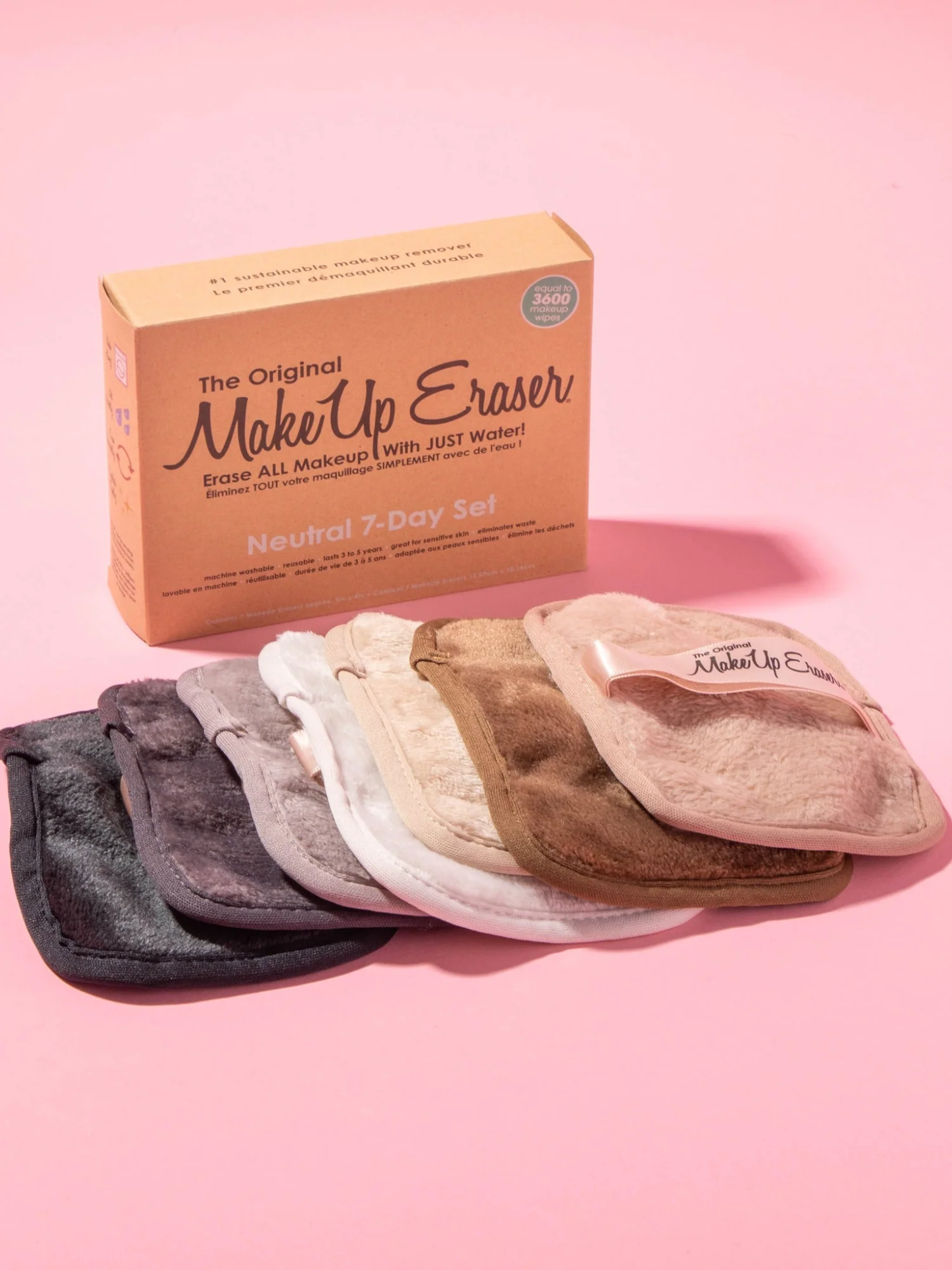 The Original Makeup Eraser Neutral 7-Day Makeup Eraser Set - Brands We Love - Image 3