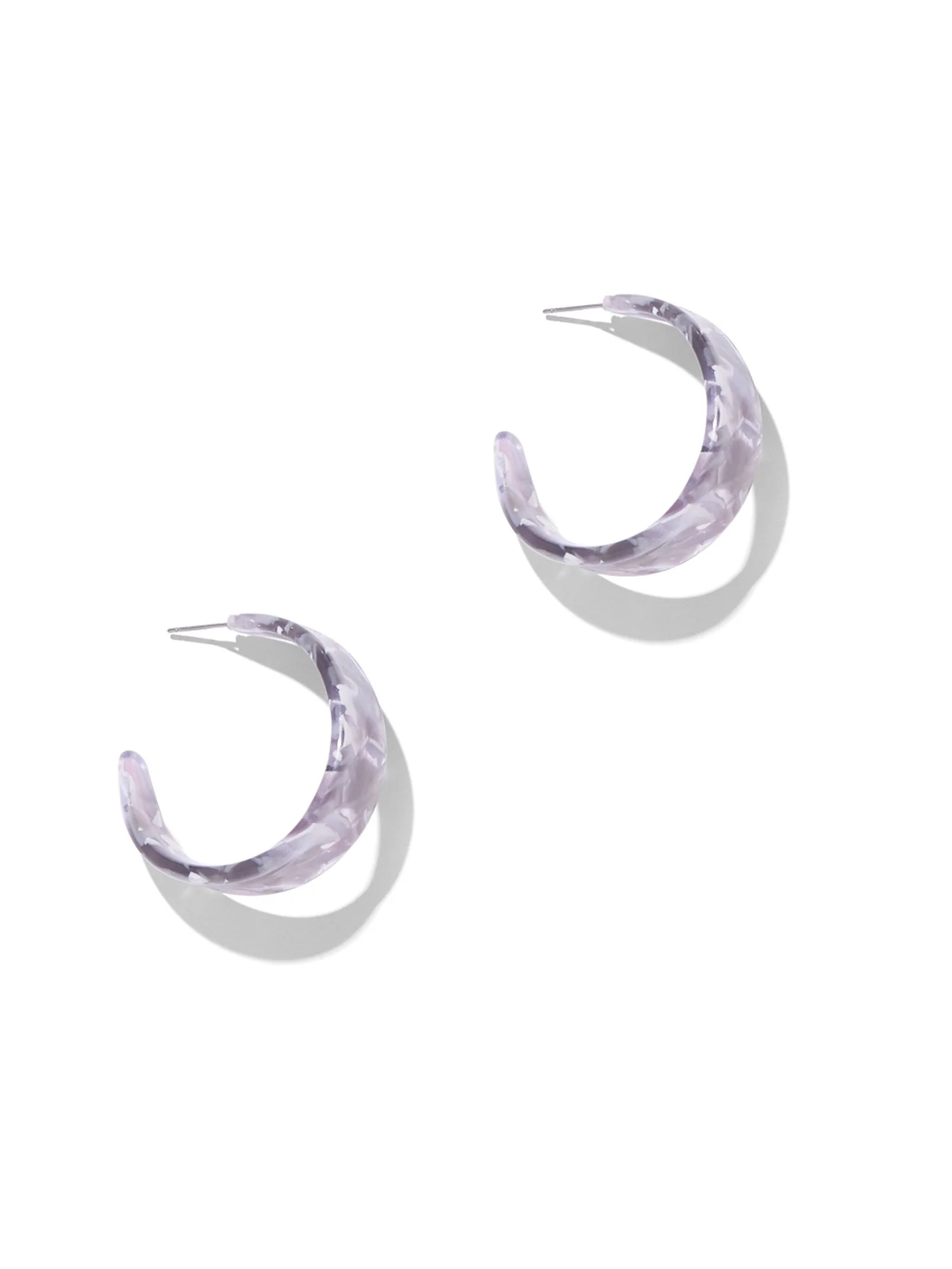 Neutral Hoop Earring