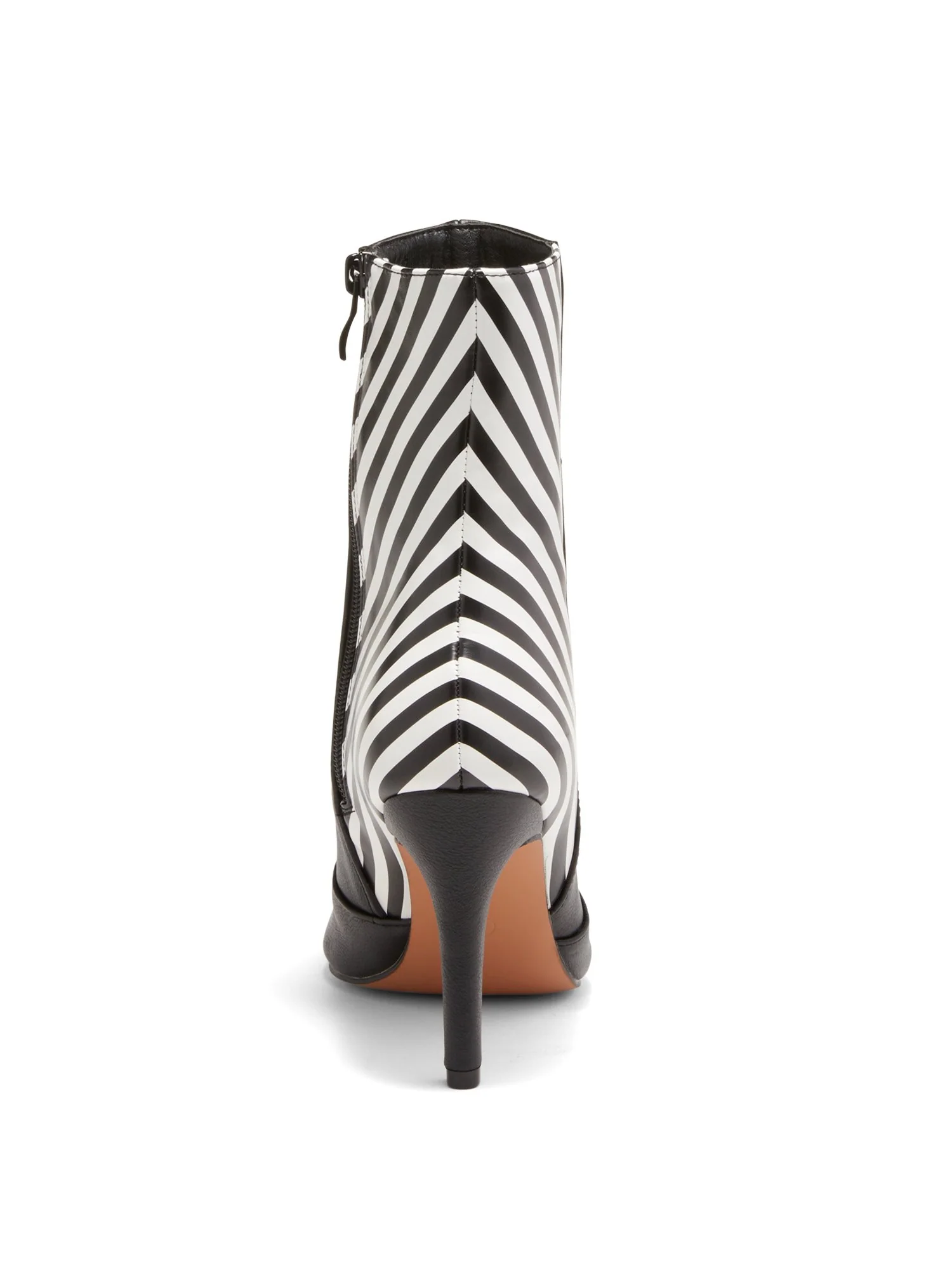 Nola Peep-Toe Bootie - Striped - Image 2