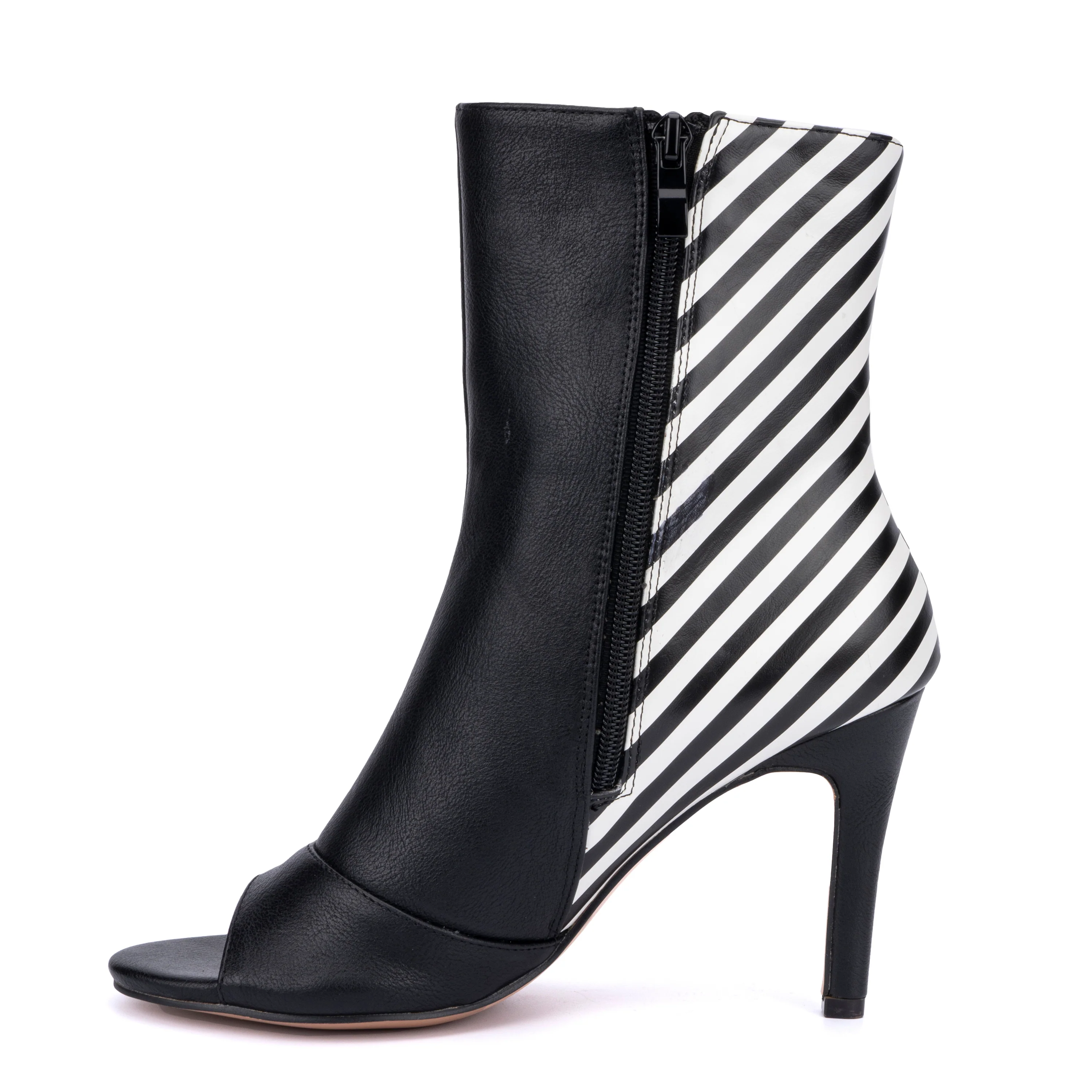 Nola Contrast Panel Booties - Image 3