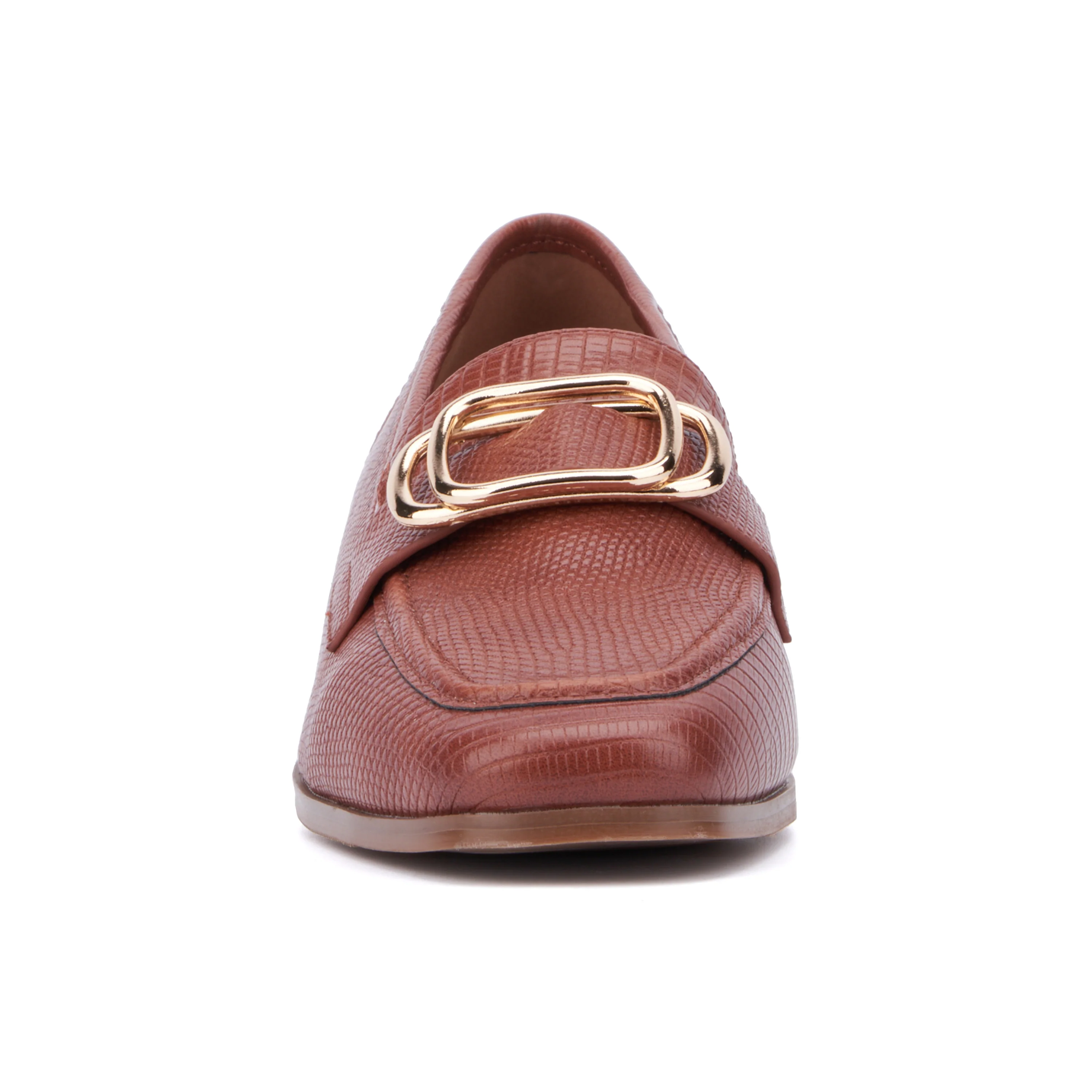 Ramira Slip-On Metal Accent Loafers - Image 14