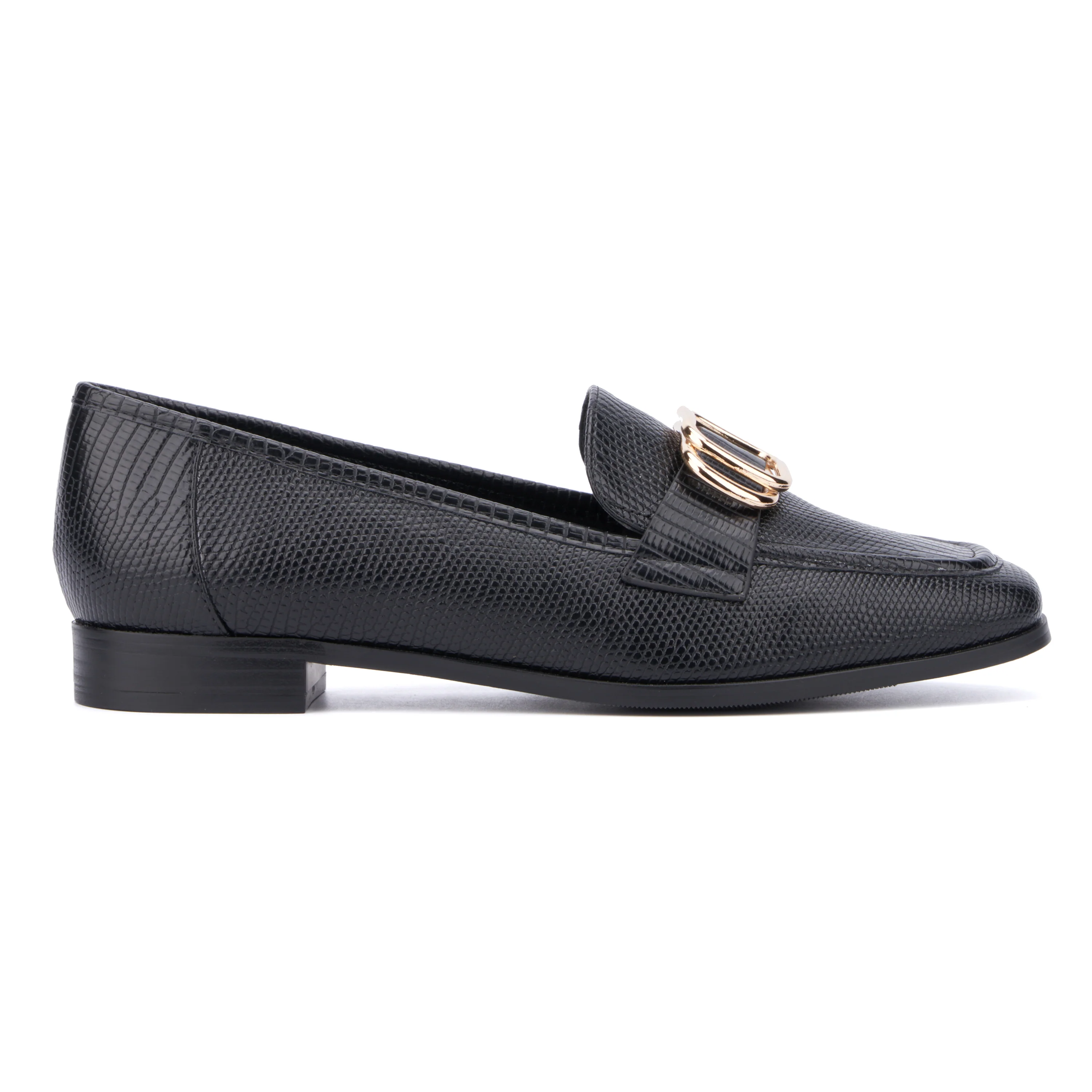 Ramira Slip-On Metal Accent Loafers - Image 2