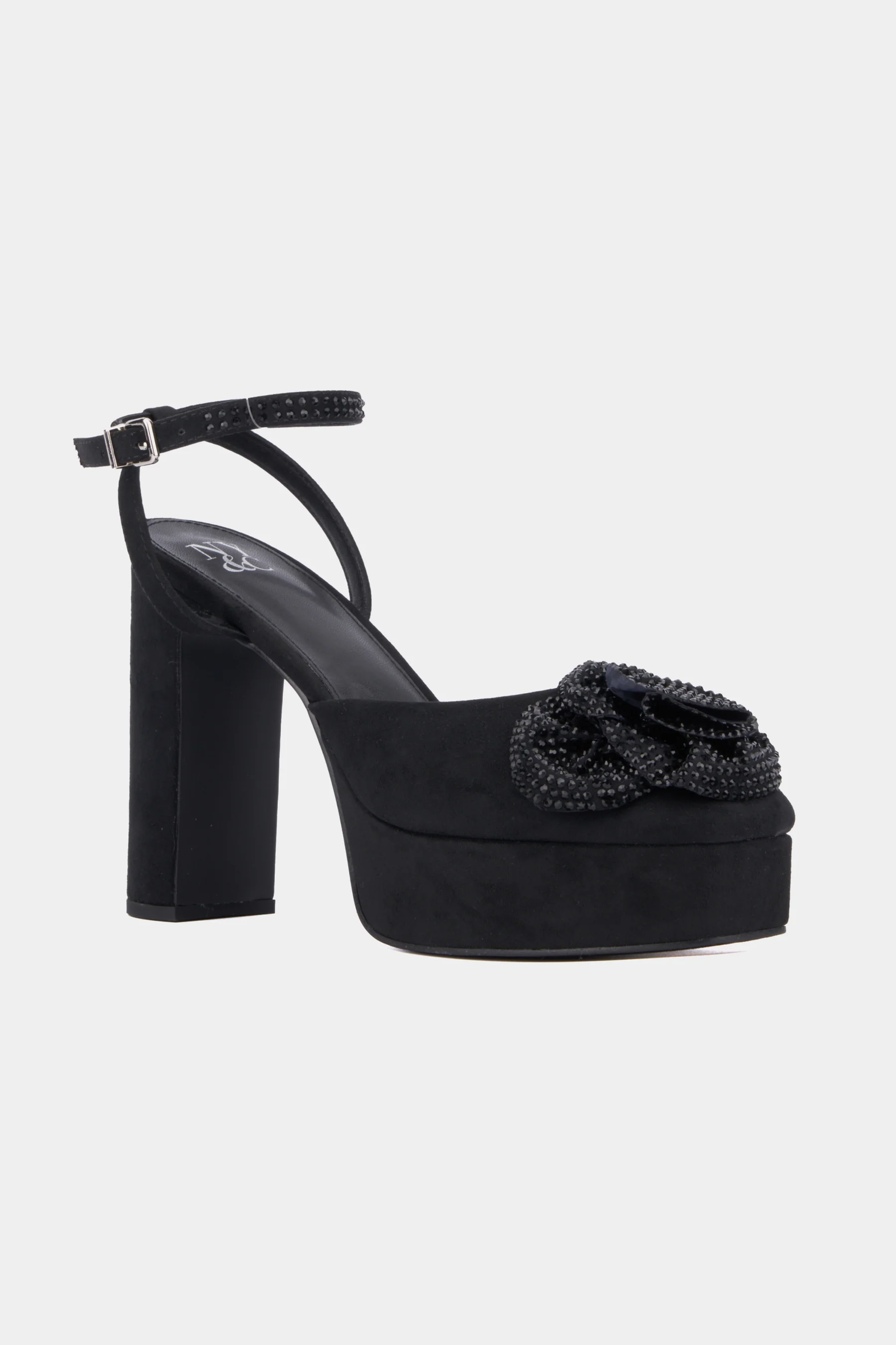 Raya Flower Platform Heels