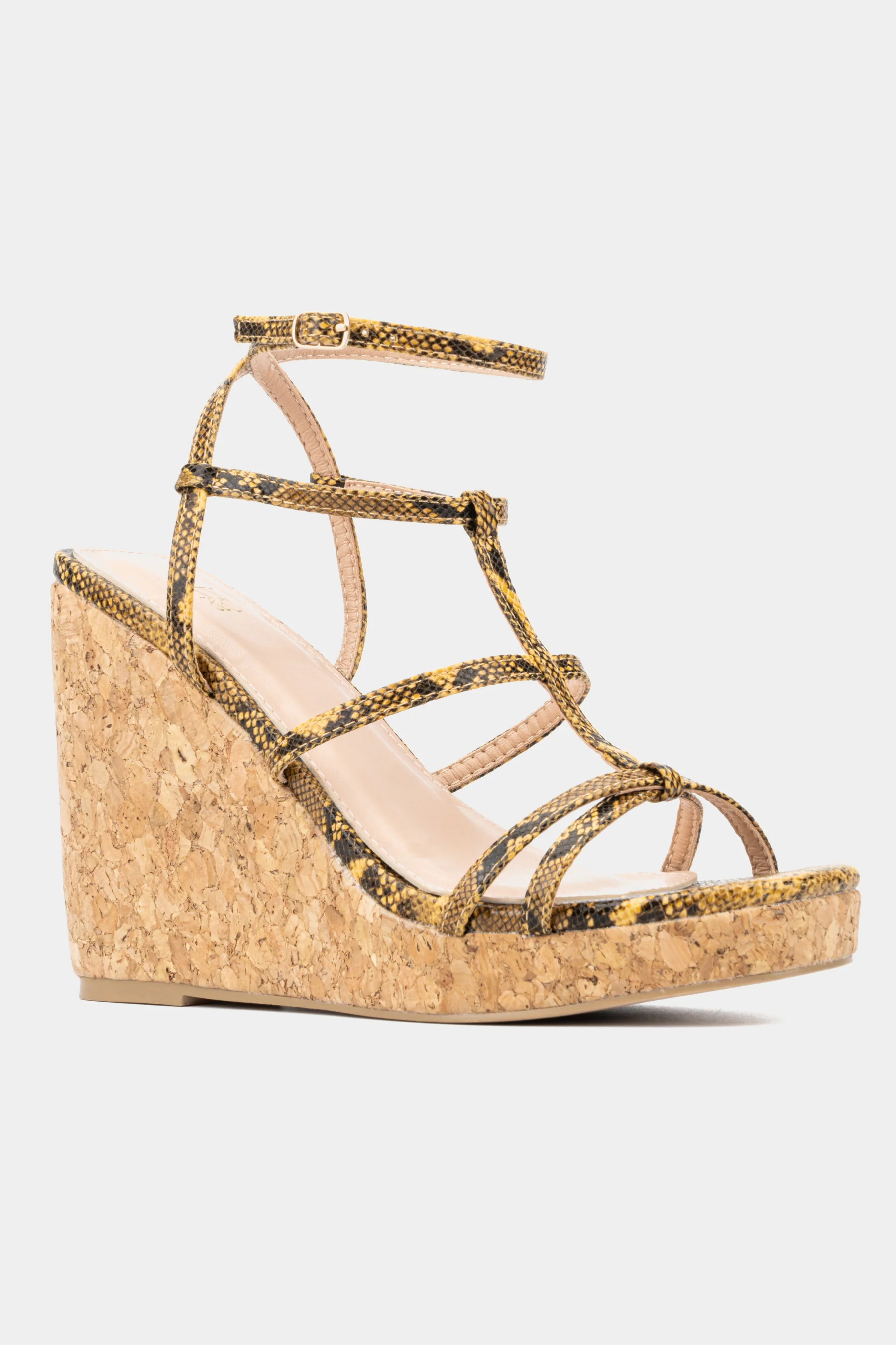 Abla Ankle Strap Wedge Heels - Image 18