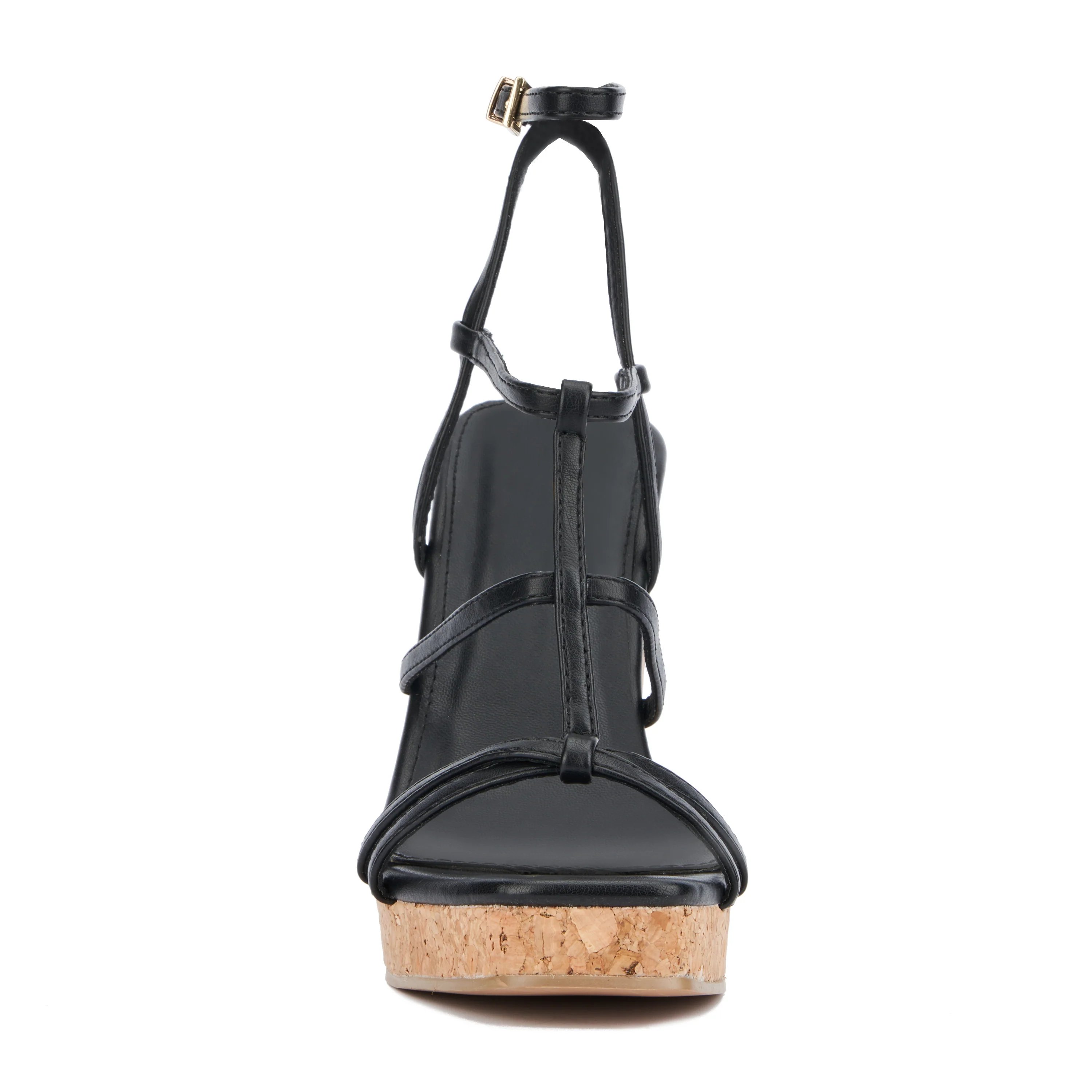Abla Ankle Strap Wedge Heels - Image 4